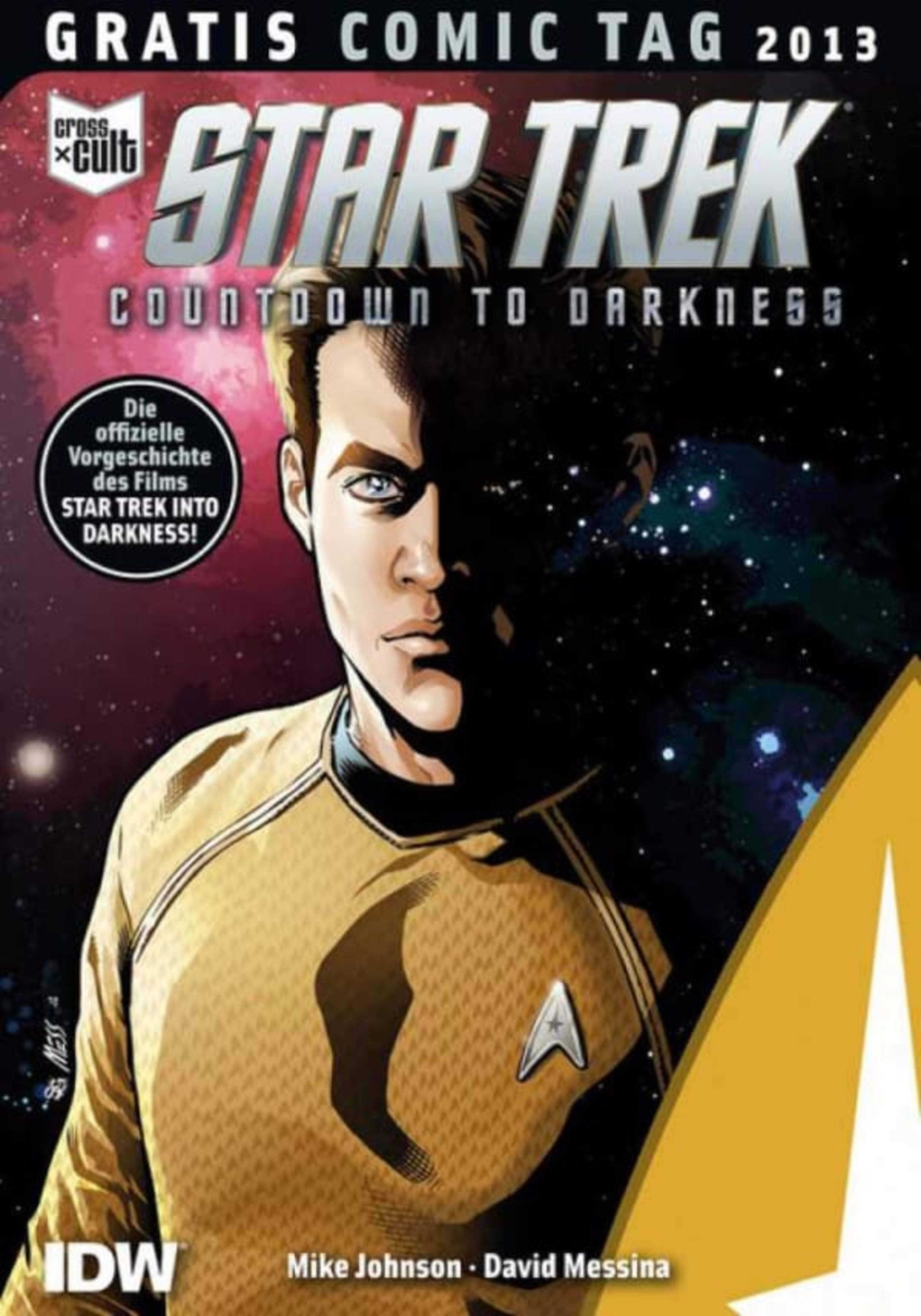 Star Trek: Countdown to Darkness cover — © Cross Cult