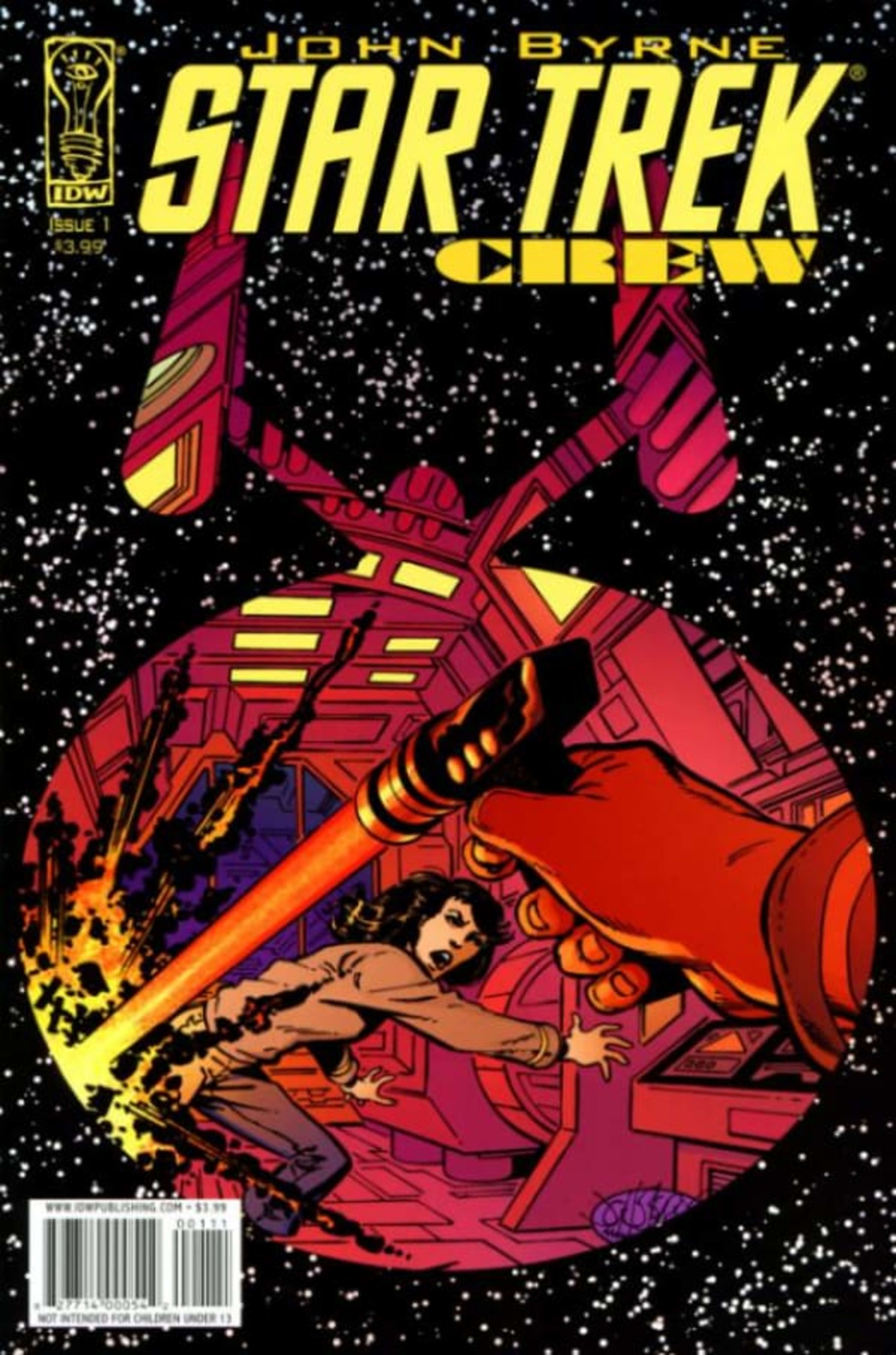 Star Trek: Crew cover — © IDW Publishing