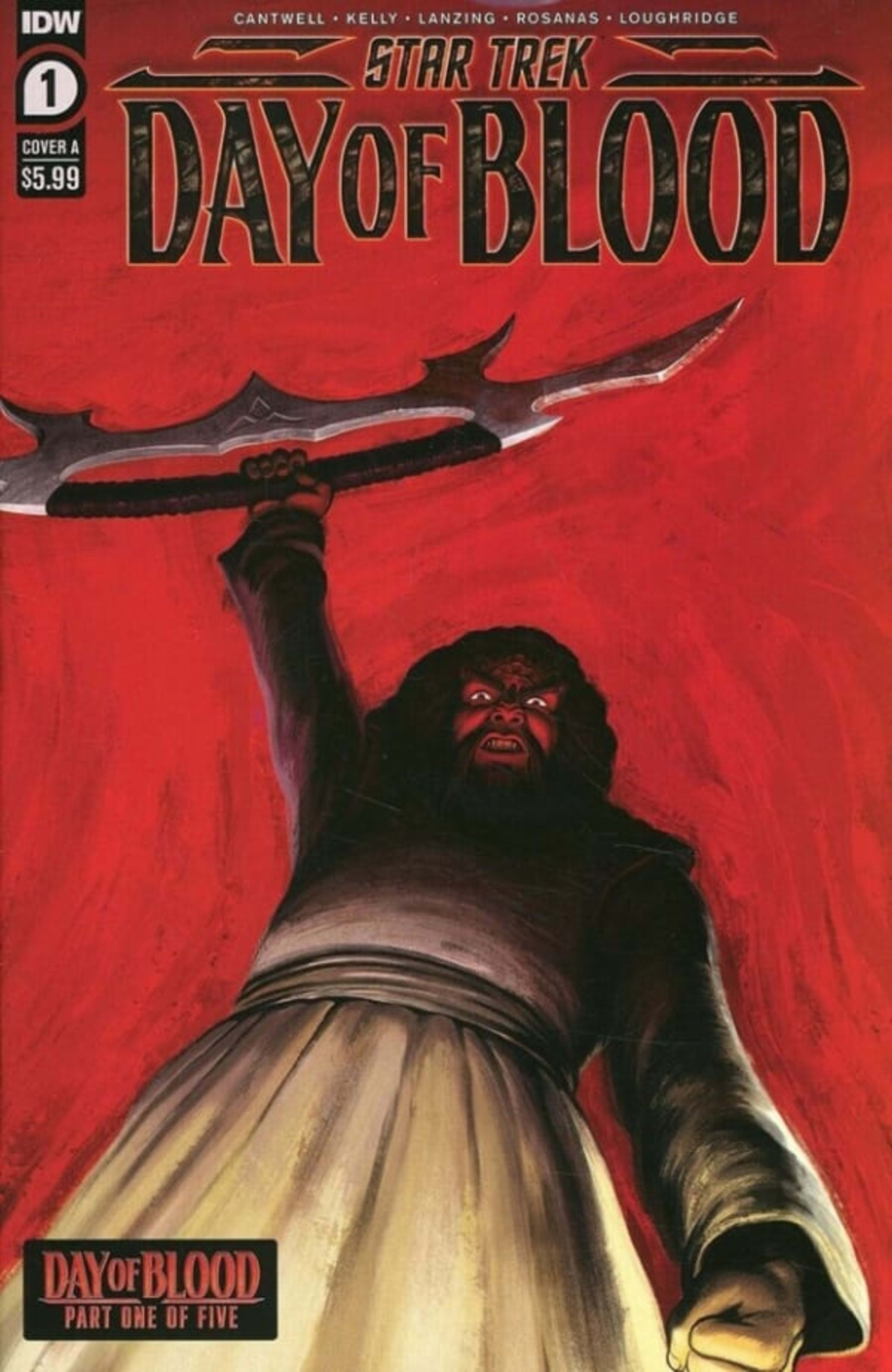 Star Trek: Day of Blood cover — © IDW Publishing