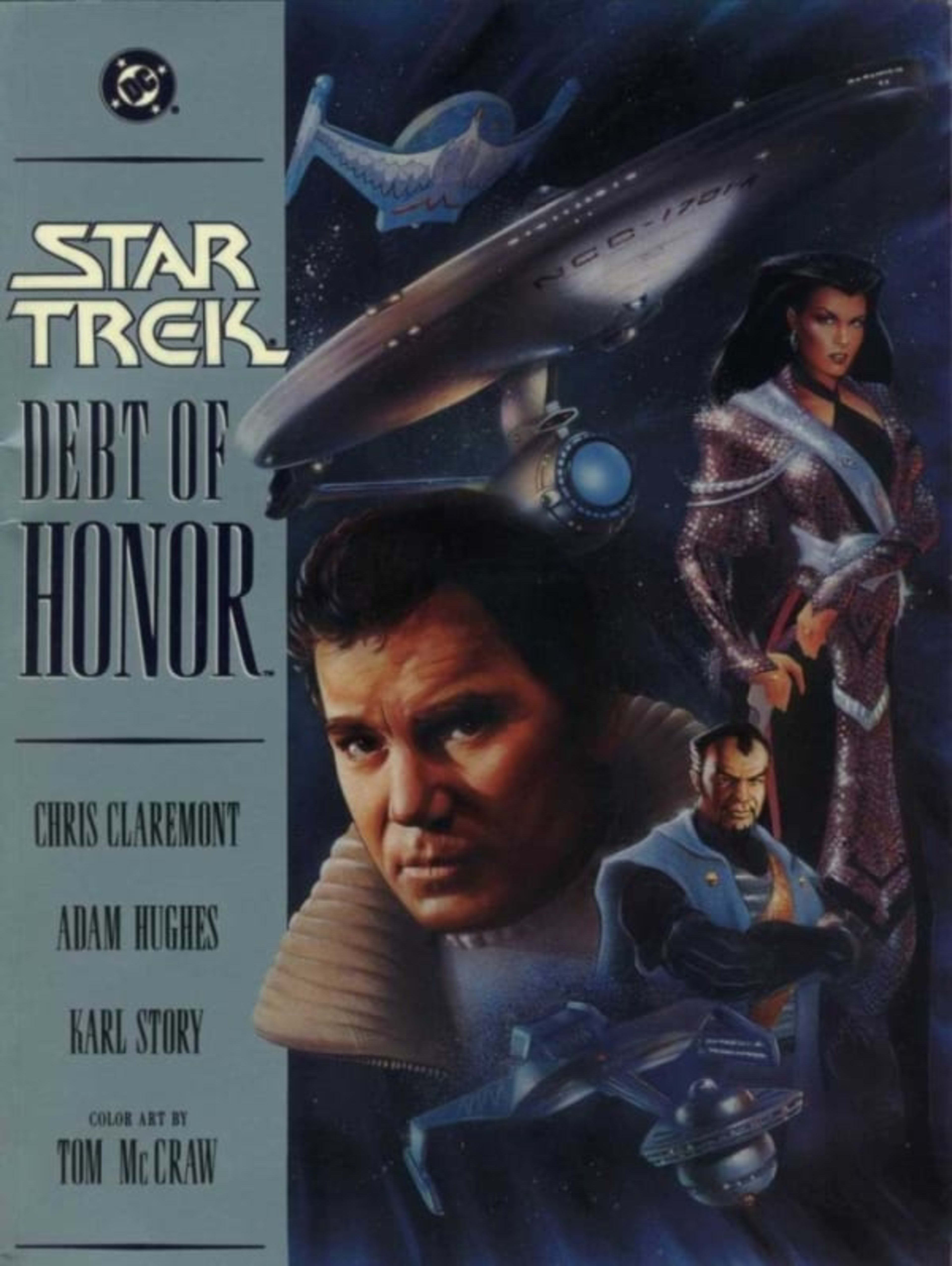 Star Trek: Debt of Honor cover — © DC Comics