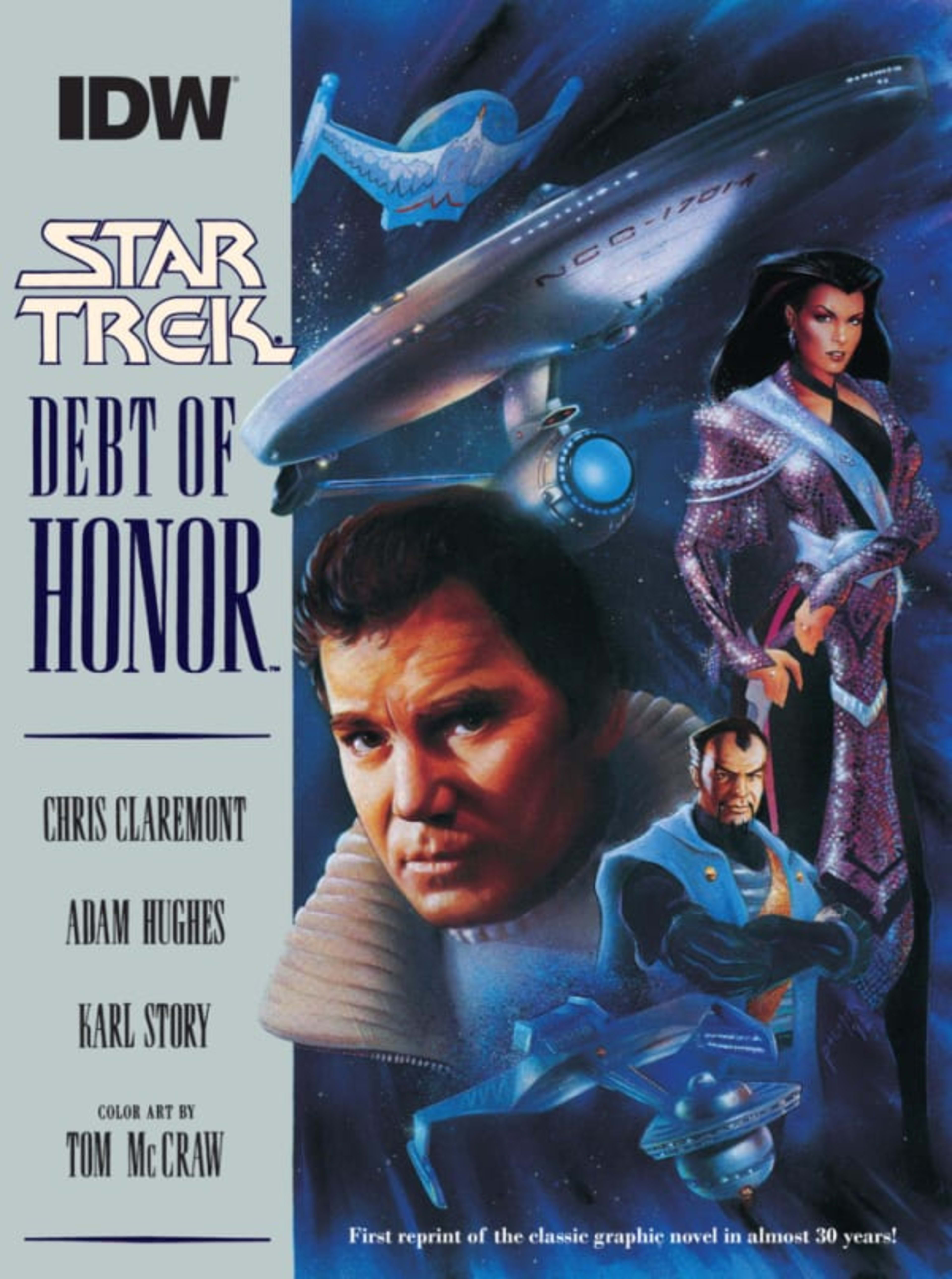 Star Trek: Debt of Honor Facsimile Edition cover — © IDW Publishing