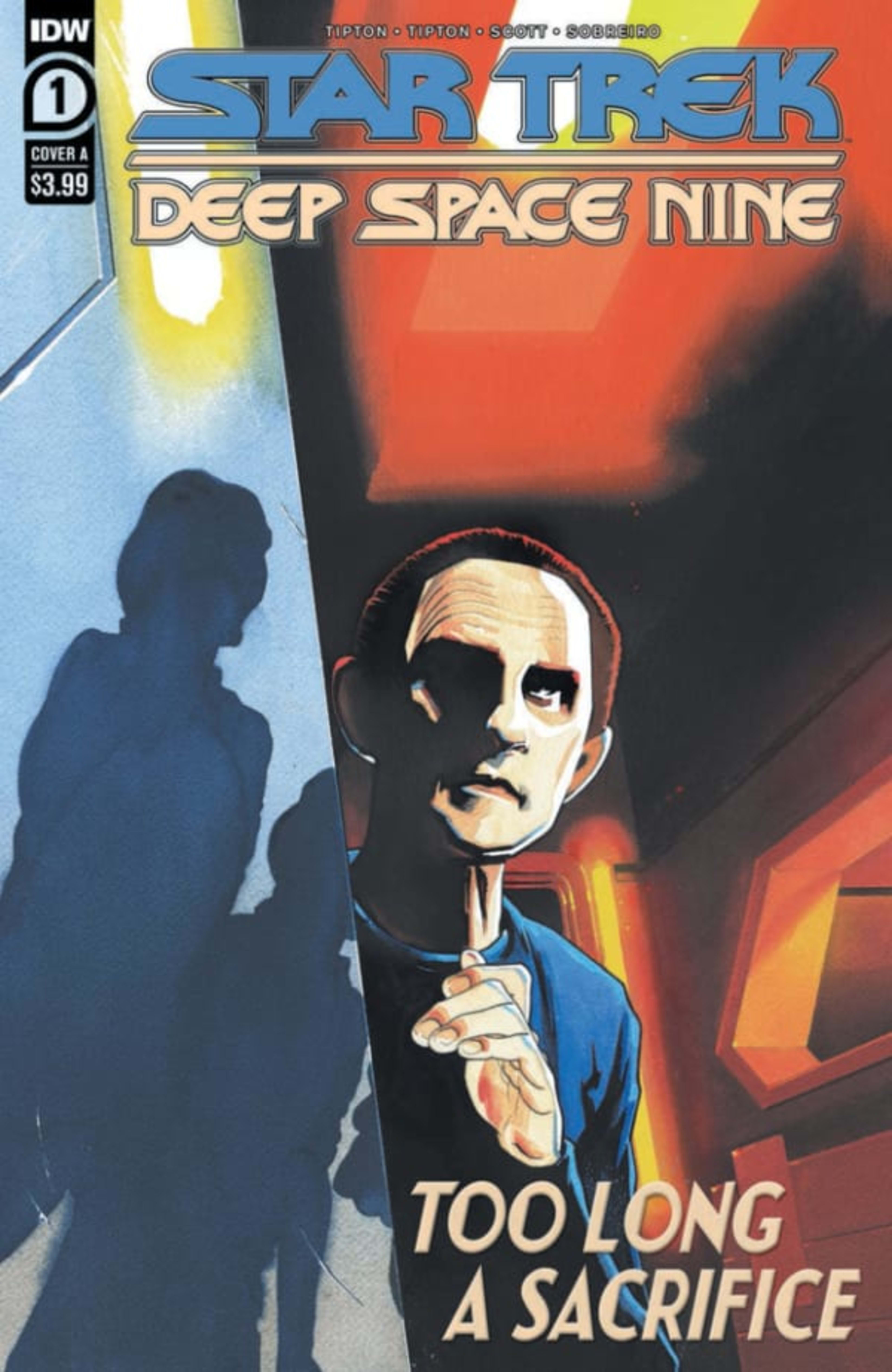 Star Trek: Deep Space Nine - Too Long A Sacrifice cover — © IDW Publishing