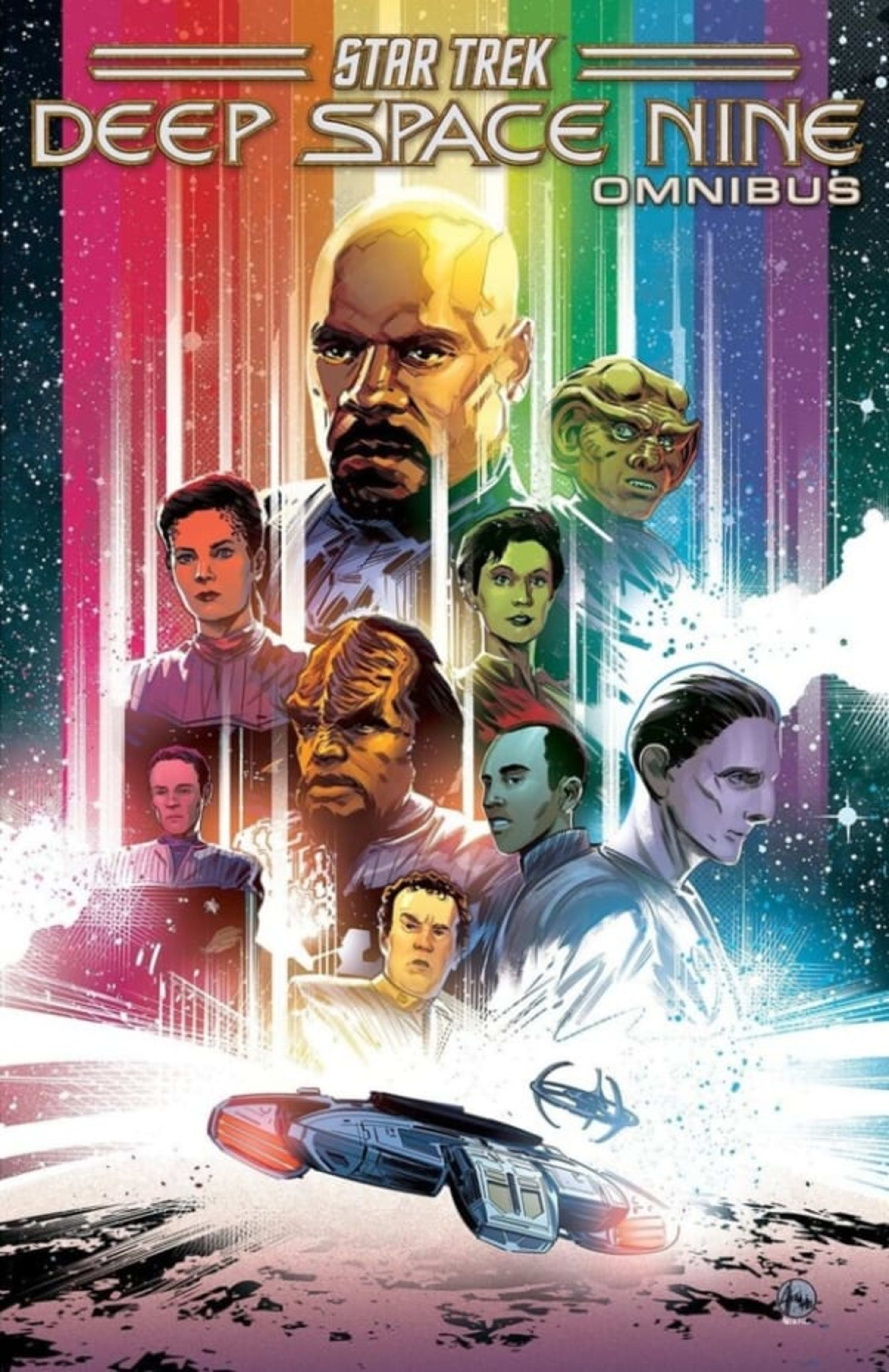 Star Trek: Deep Space Nine Omnibus cover — © IDW Publishing