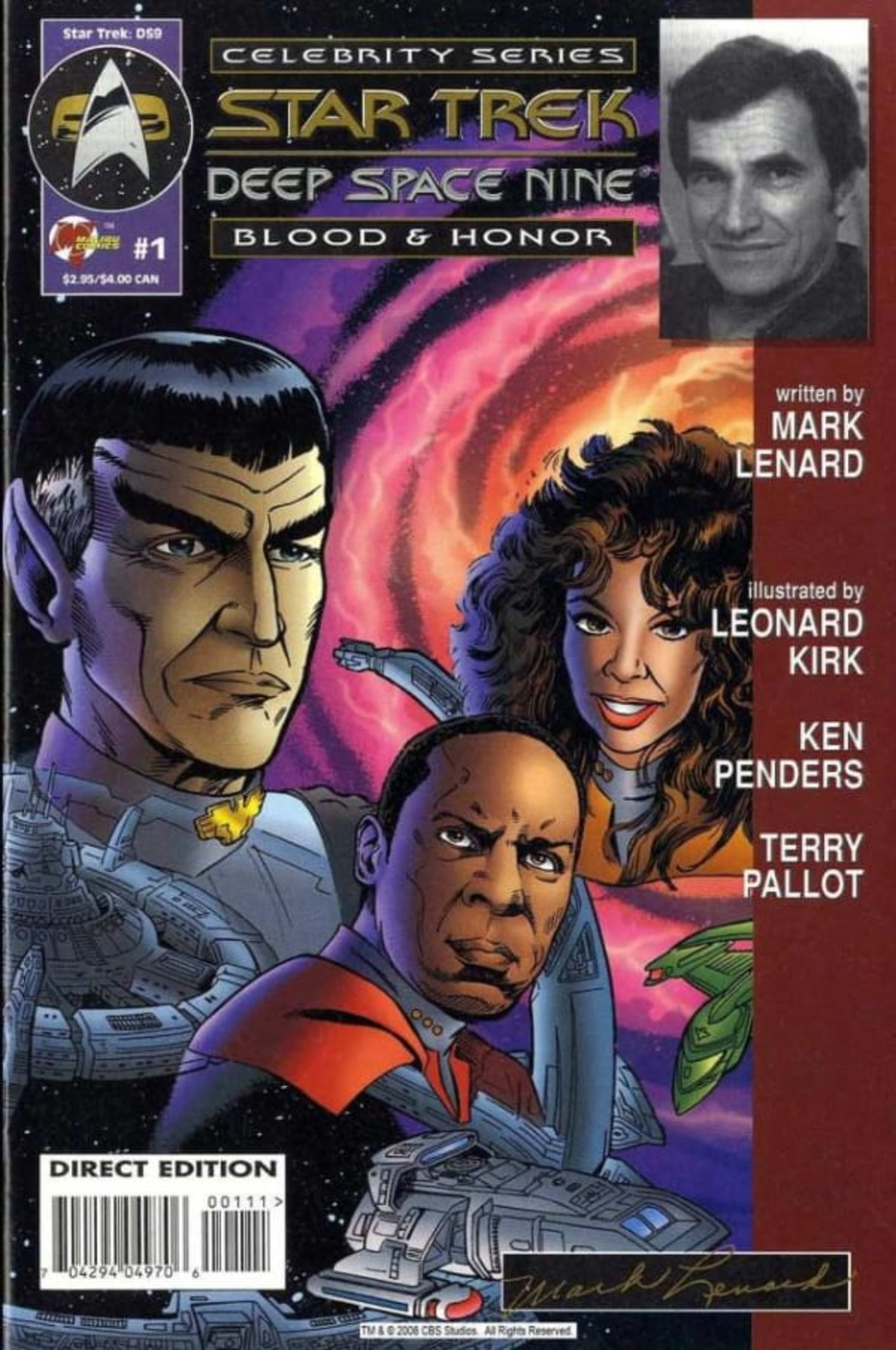Star Trek: Deep Space Nine: Celebrity Series cover — © Malibu