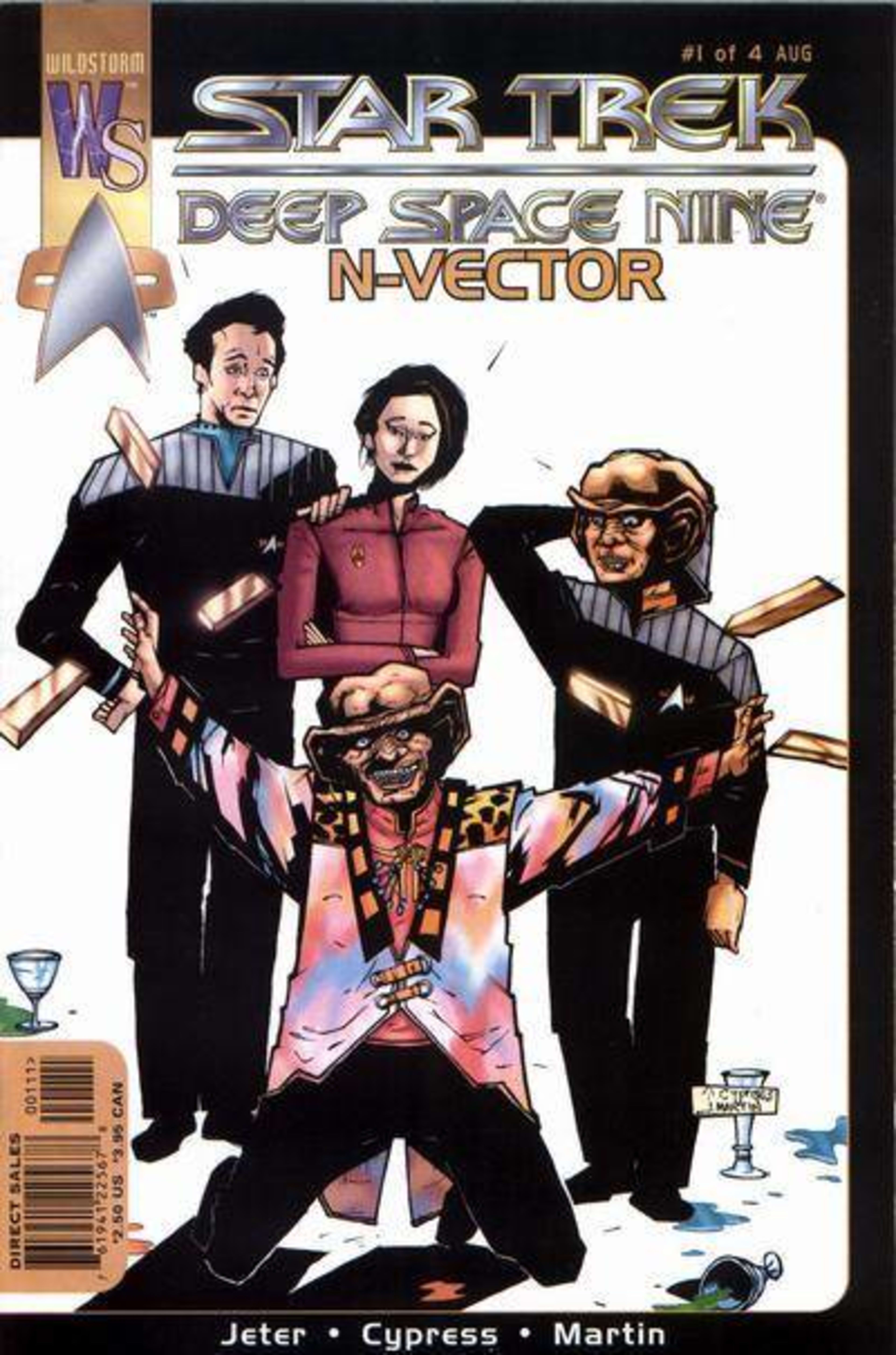Star Trek: Deep Space Nine: N-Vector cover — © DC Comics