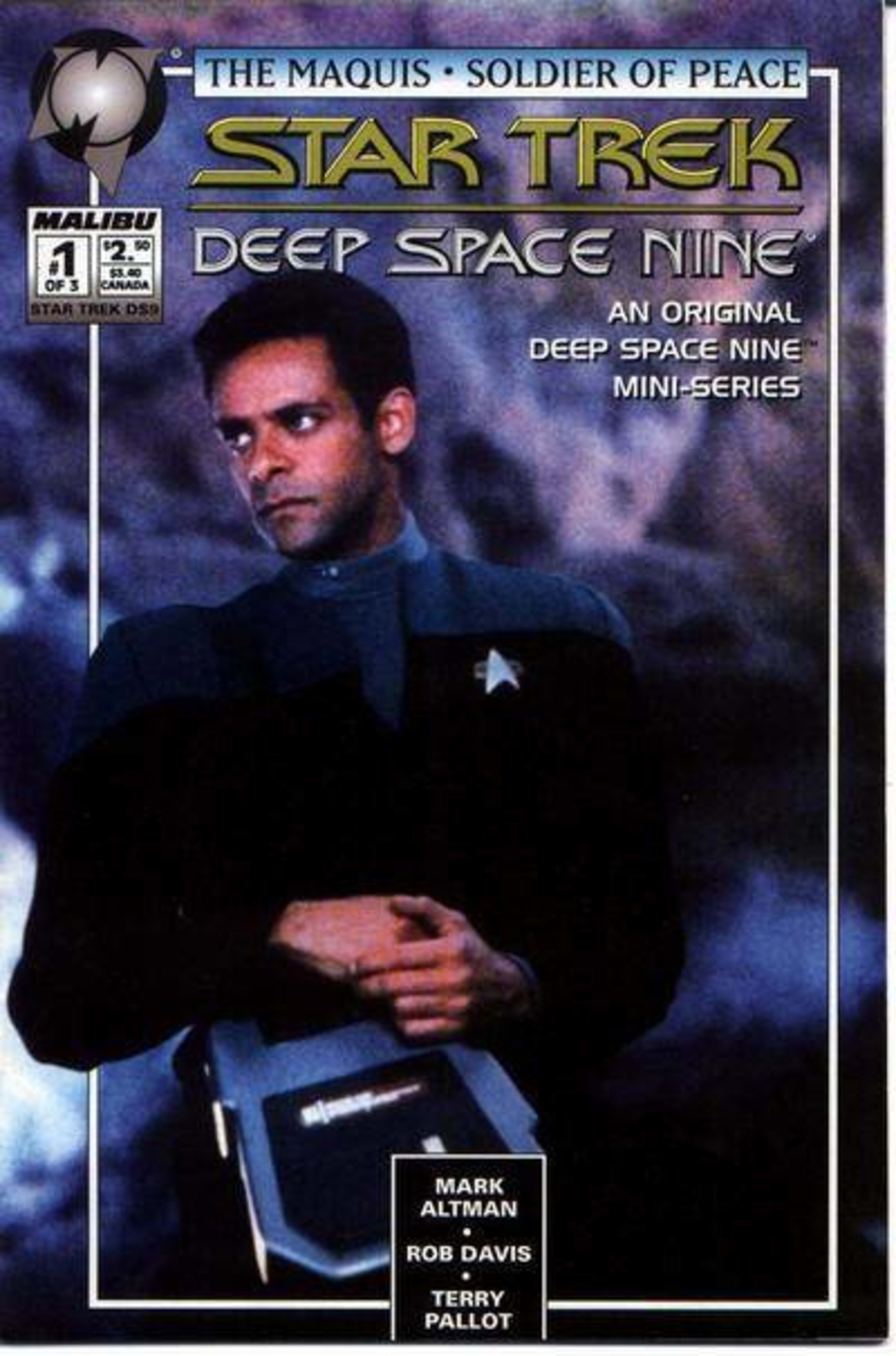 Star Trek: Deep Space Nine: The Maquis - Soldier of Peace cover — © Malibu