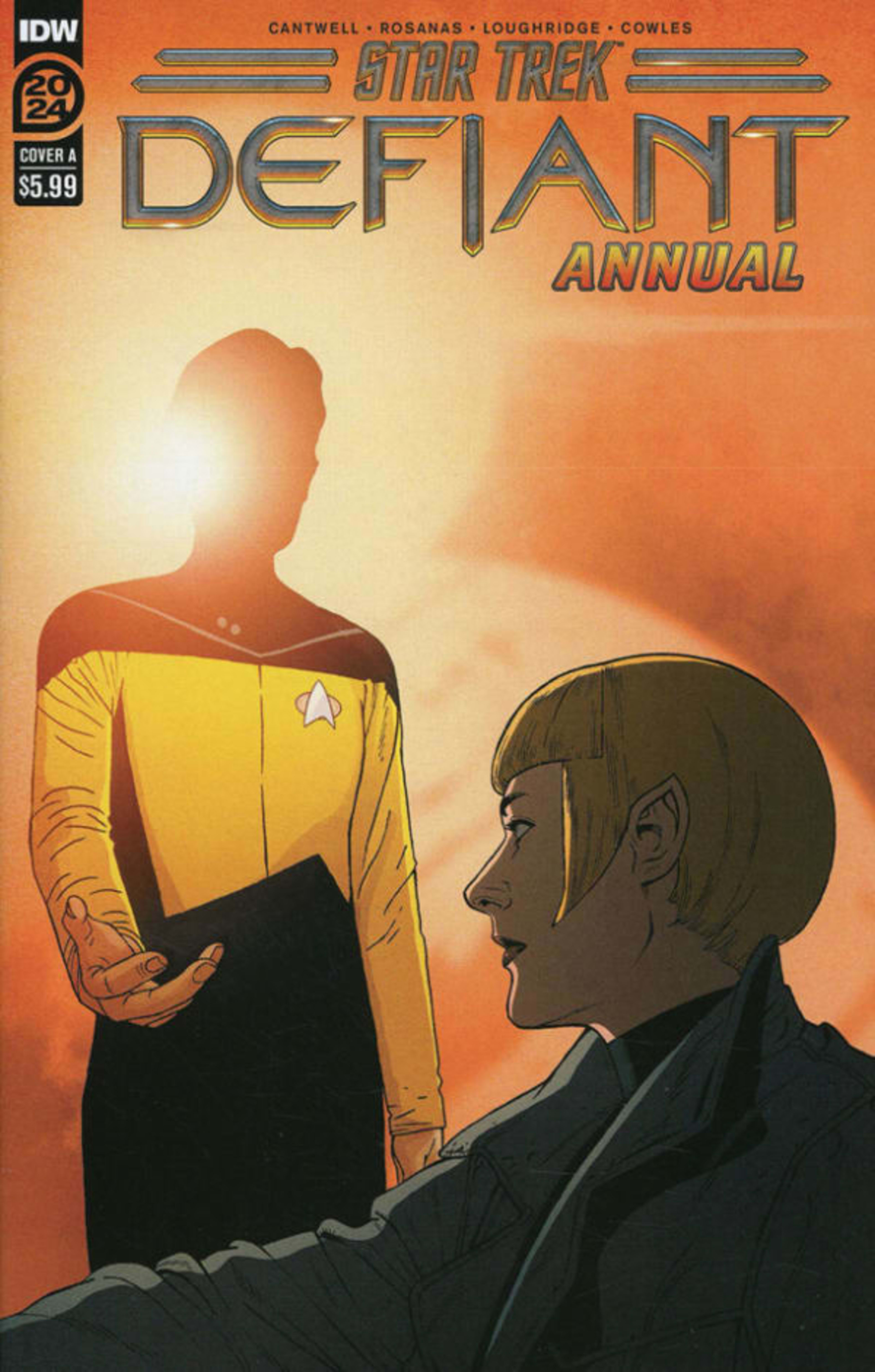 Star Trek: Defiant Annual cover — © IDW Publishing