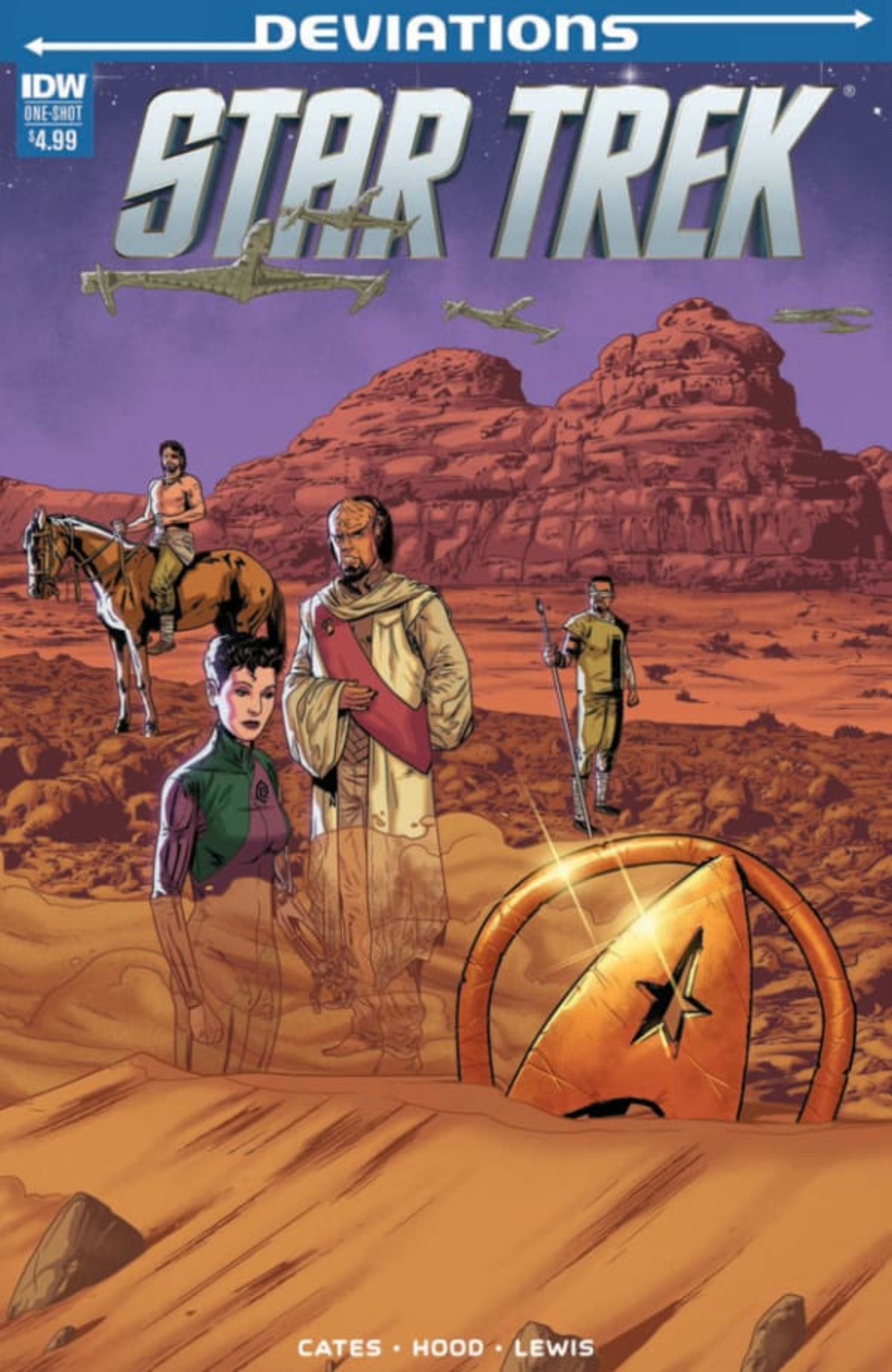 Star Trek: Deviations cover — © IDW Publishing