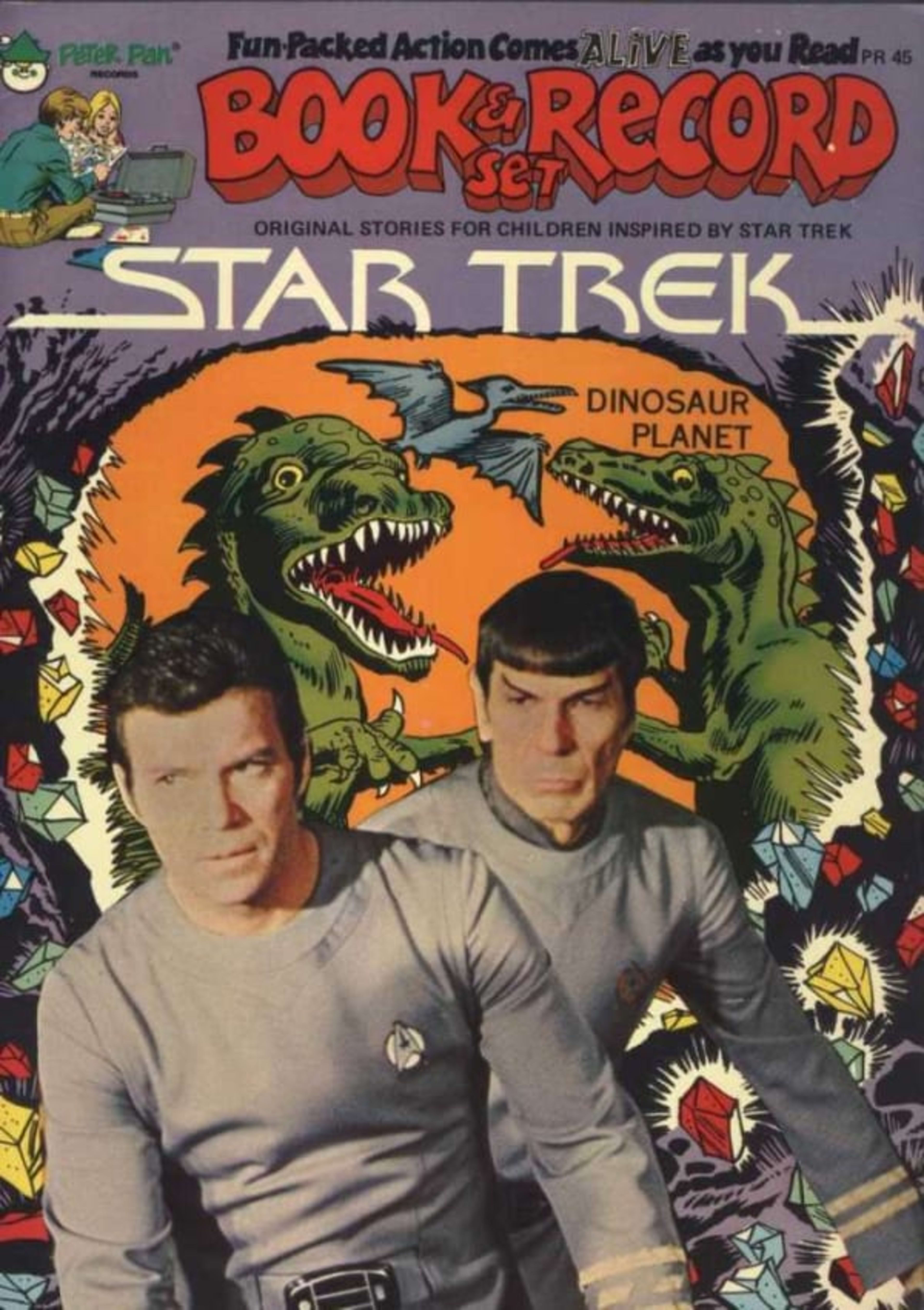 Star Trek: Dinosaur Planet cover — © Peter Pan Records