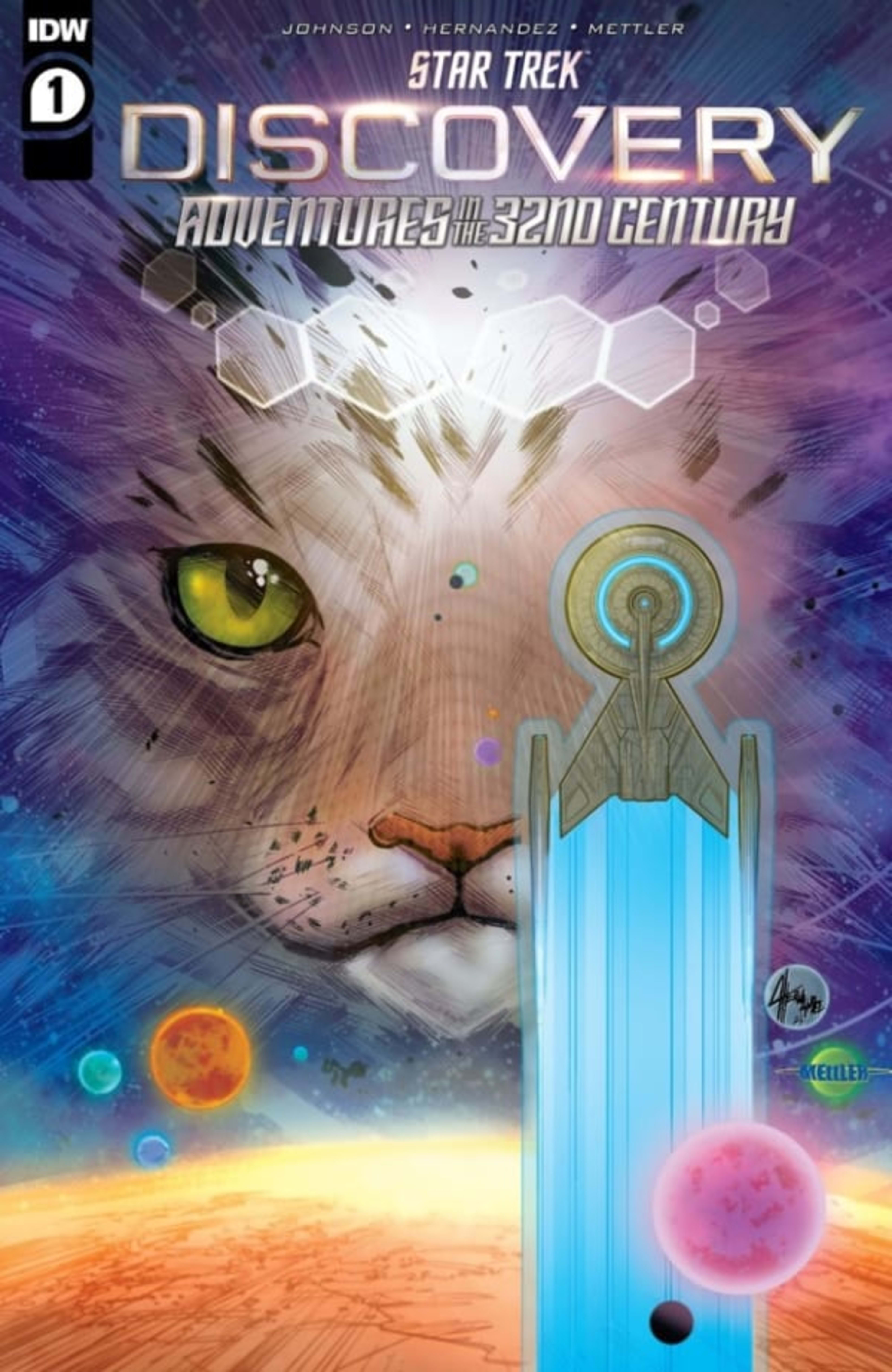 Star Trek: Discovery - Adventures in the 32nd Century cover — © IDW Publishing