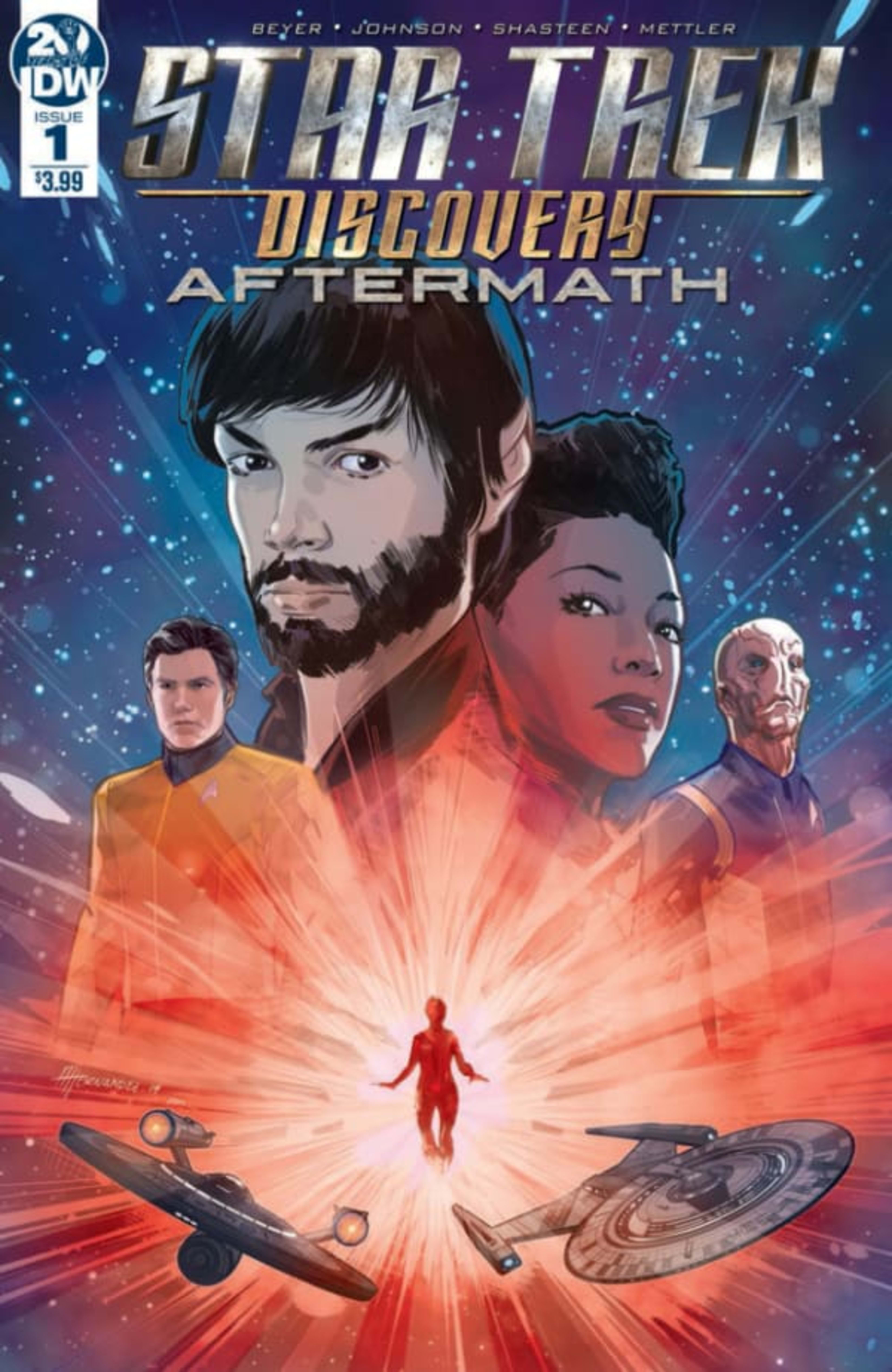 Star Trek: Discovery - Aftermath cover — © IDW Publishing