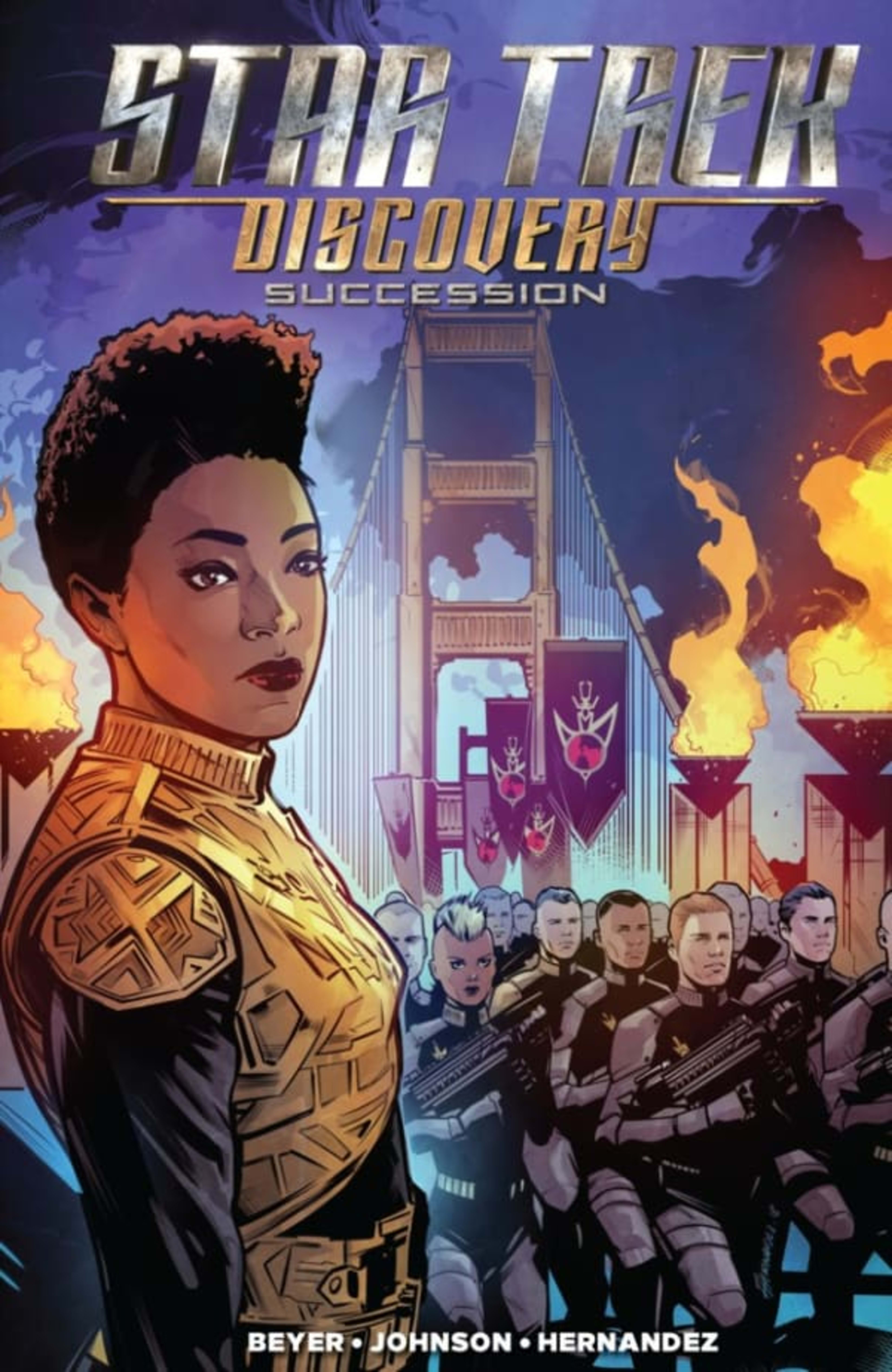 Star Trek: Discovery - Succession cover — © IDW Publishing