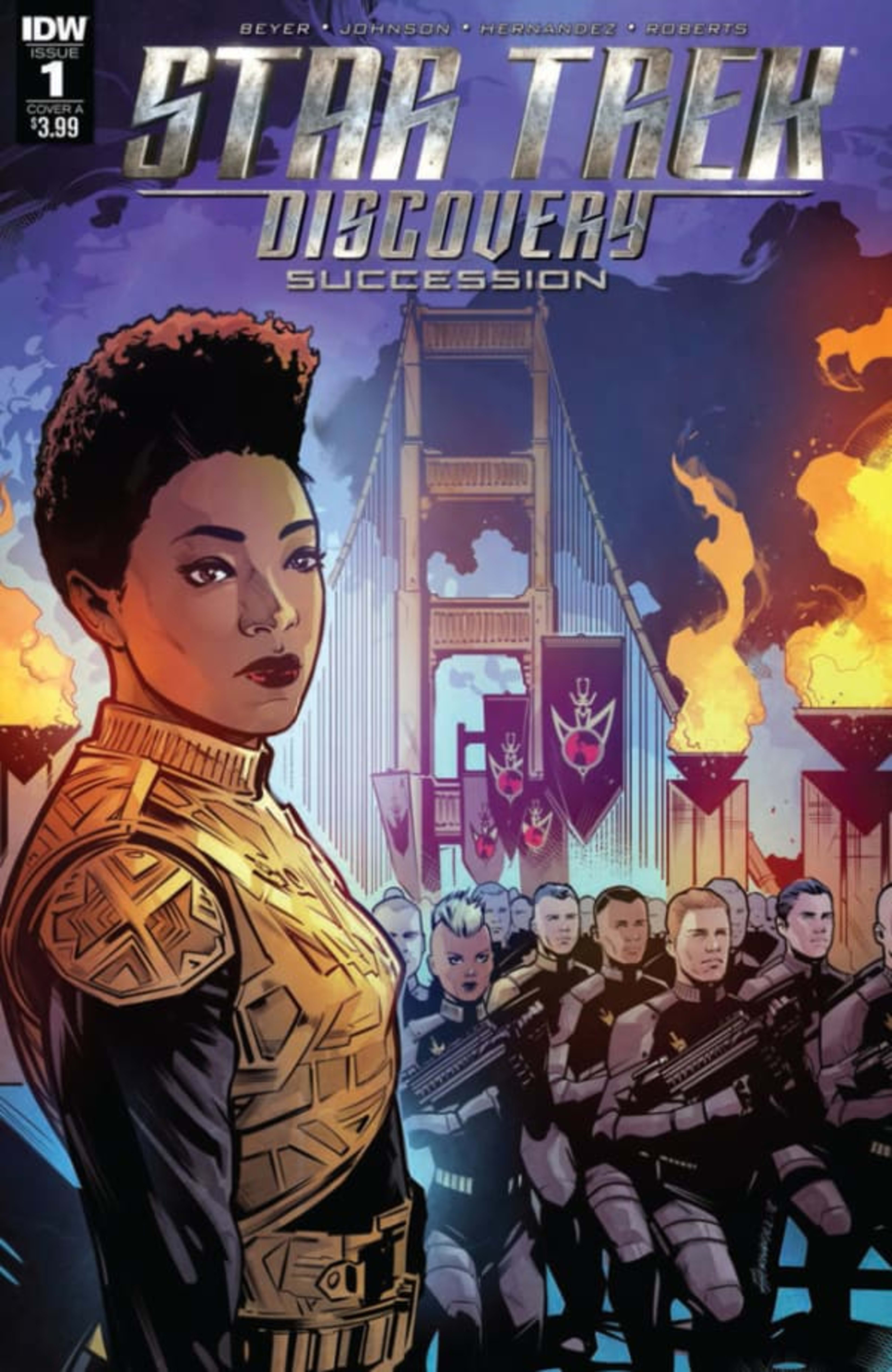 Star Trek: Discovery: Succession cover — © IDW Publishing