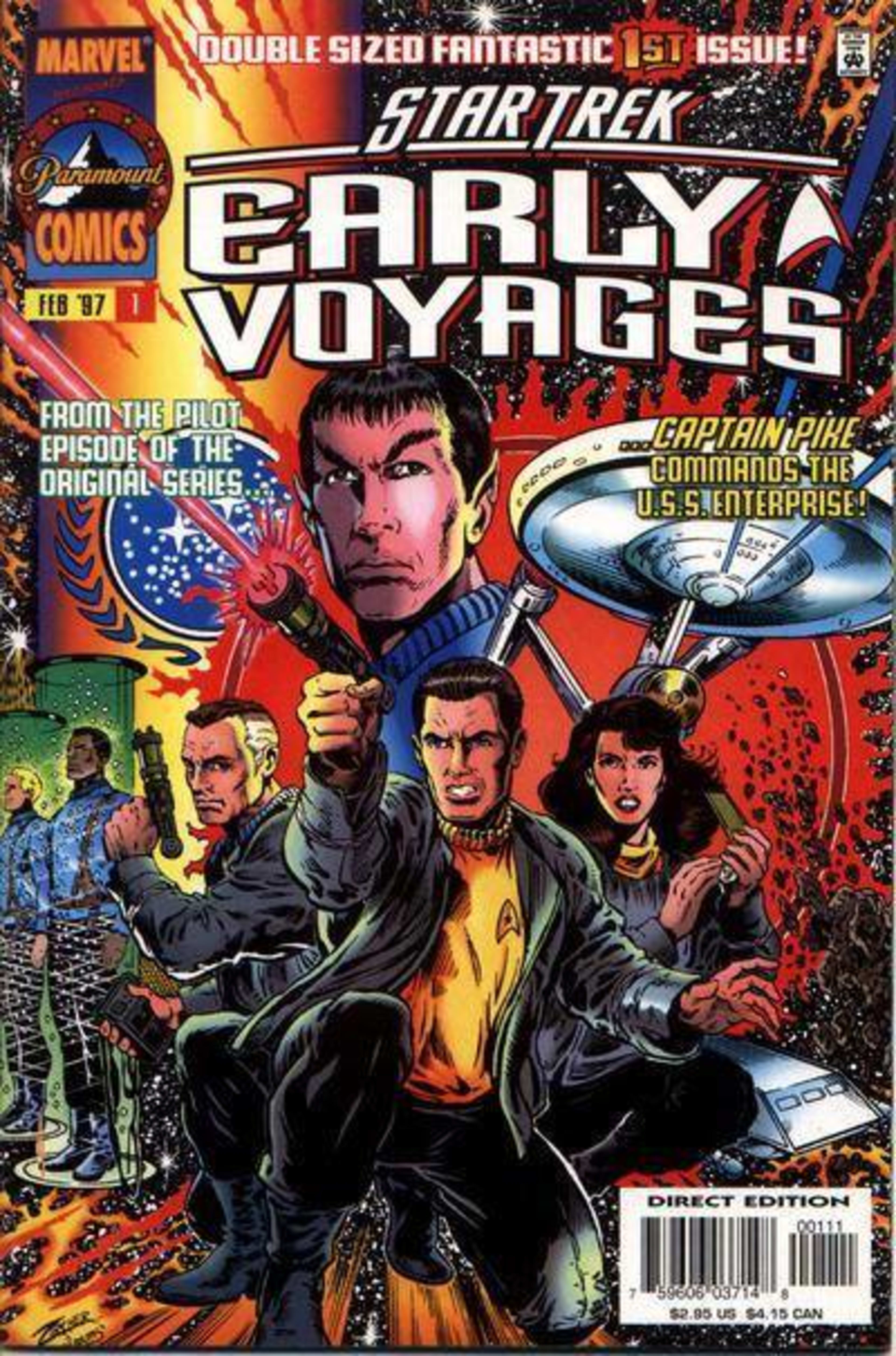 Star Trek: Early Voyages cover — © Marvel