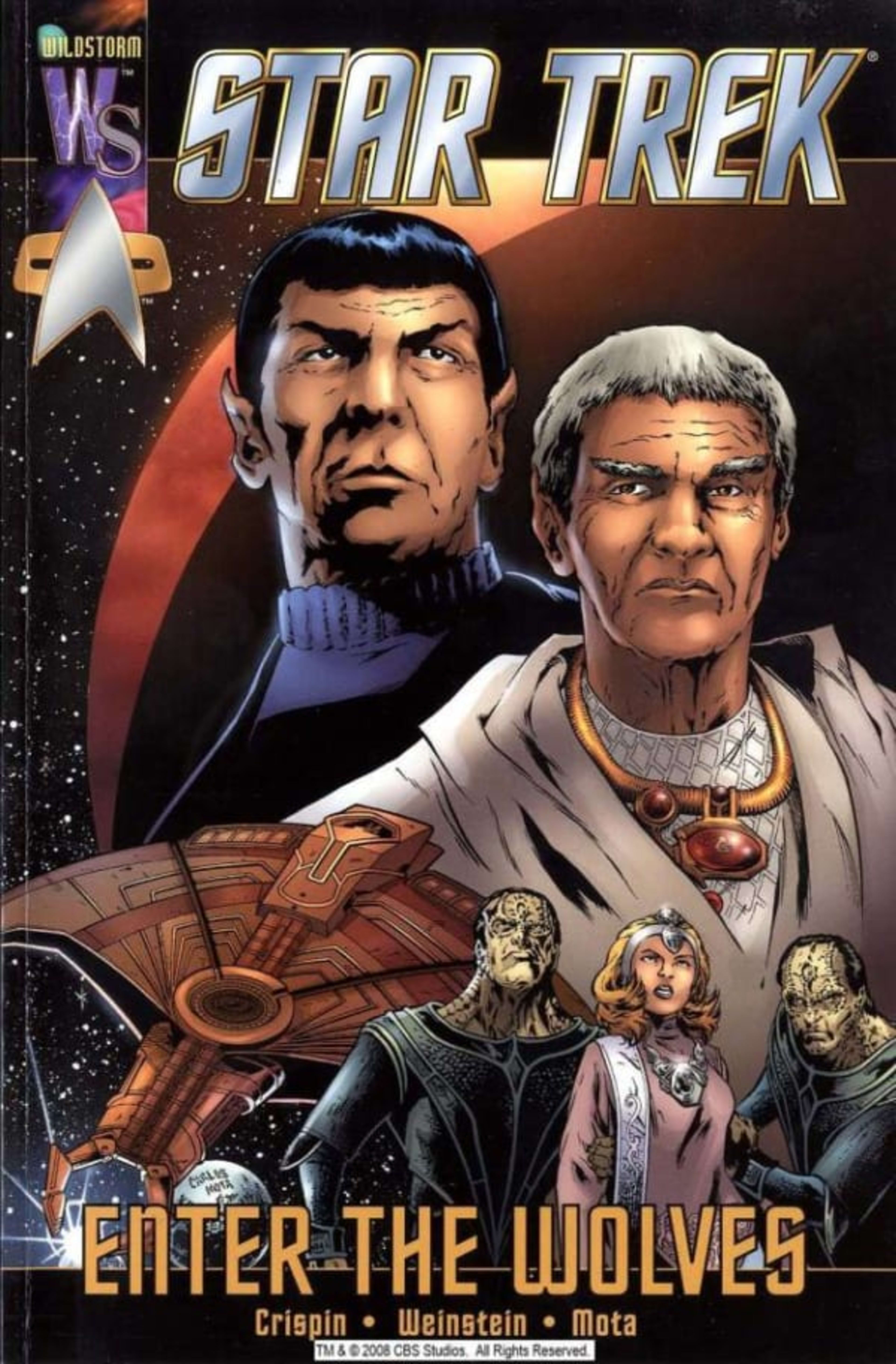 Star Trek: Enter the Wolves cover — © DC Comics