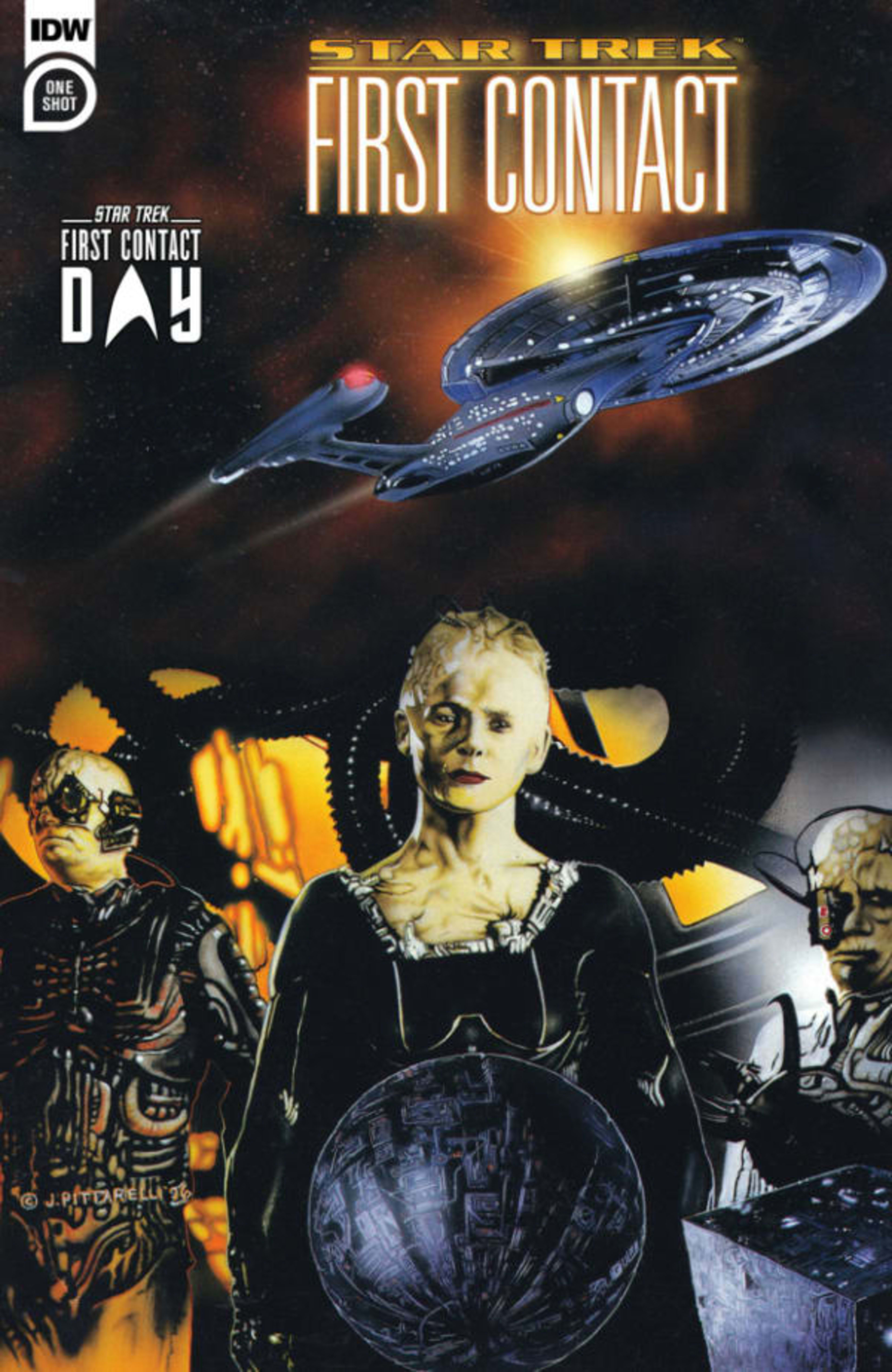 Star Trek: First Contact cover — © IDW Publishing