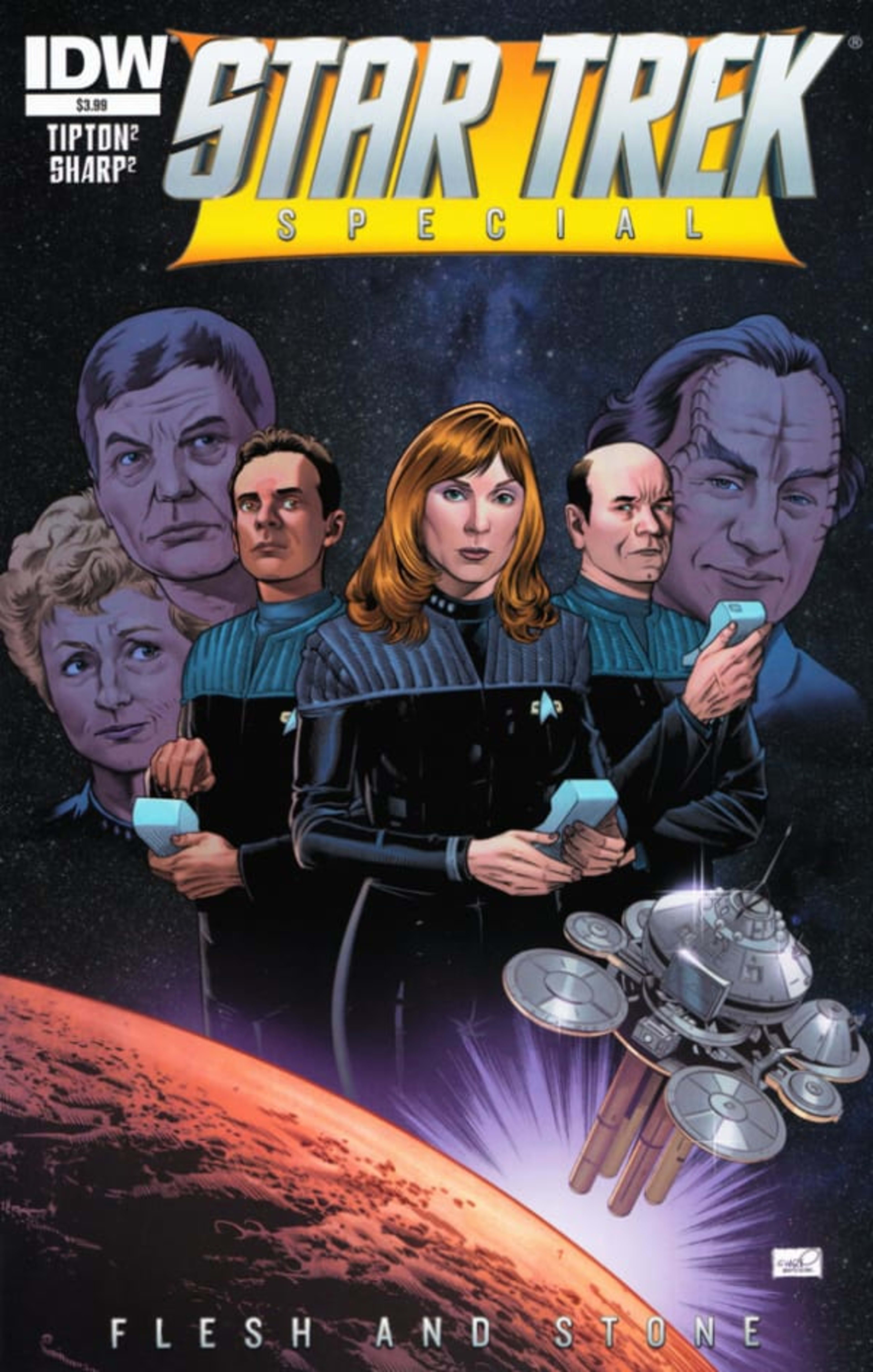 Star Trek: Flesh and Stone cover — © IDW Publishing