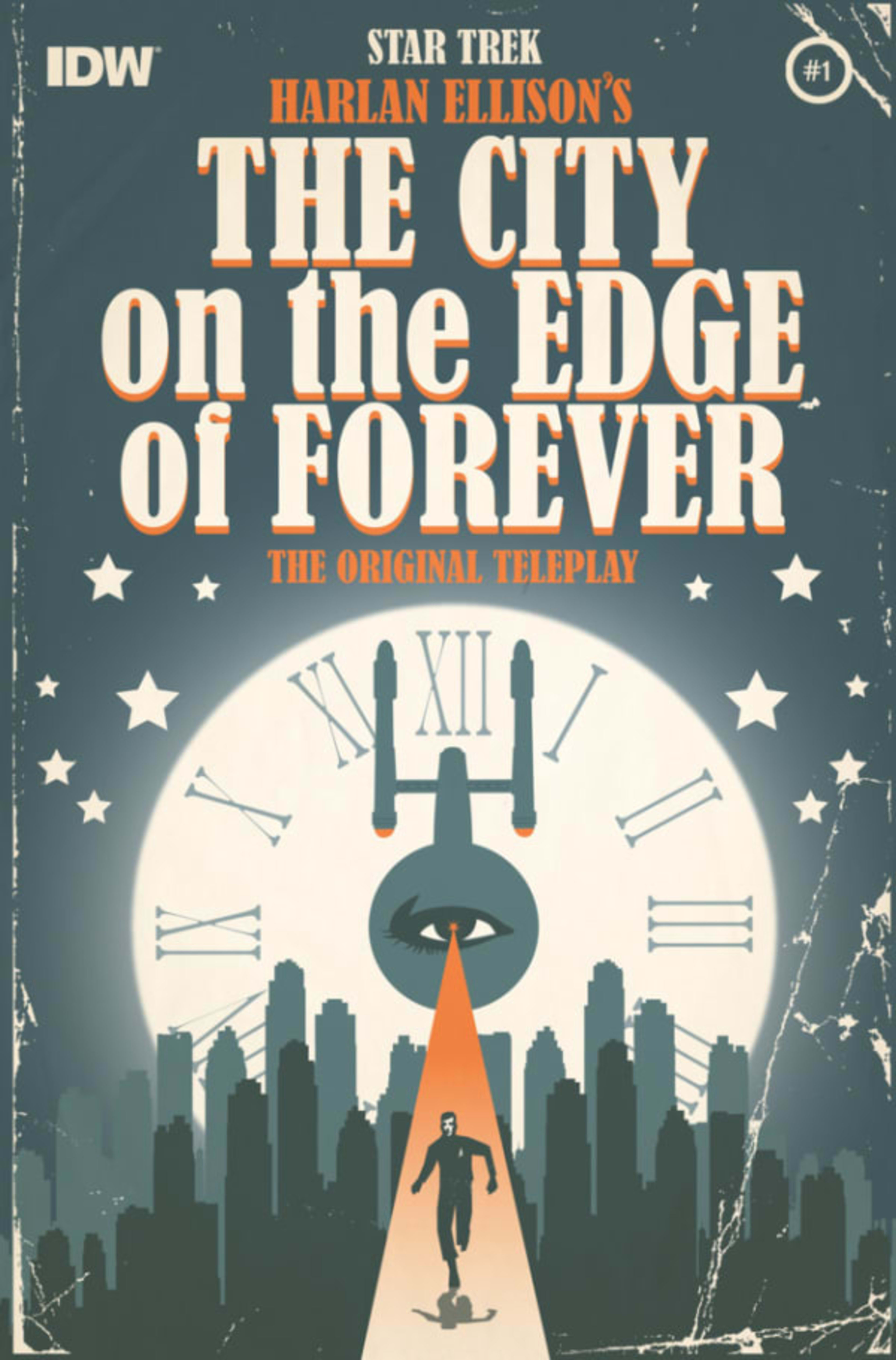 Star Trek: Harlan Ellison's Original The City On the Edge of Forever Teleplay cover — © IDW Publishing