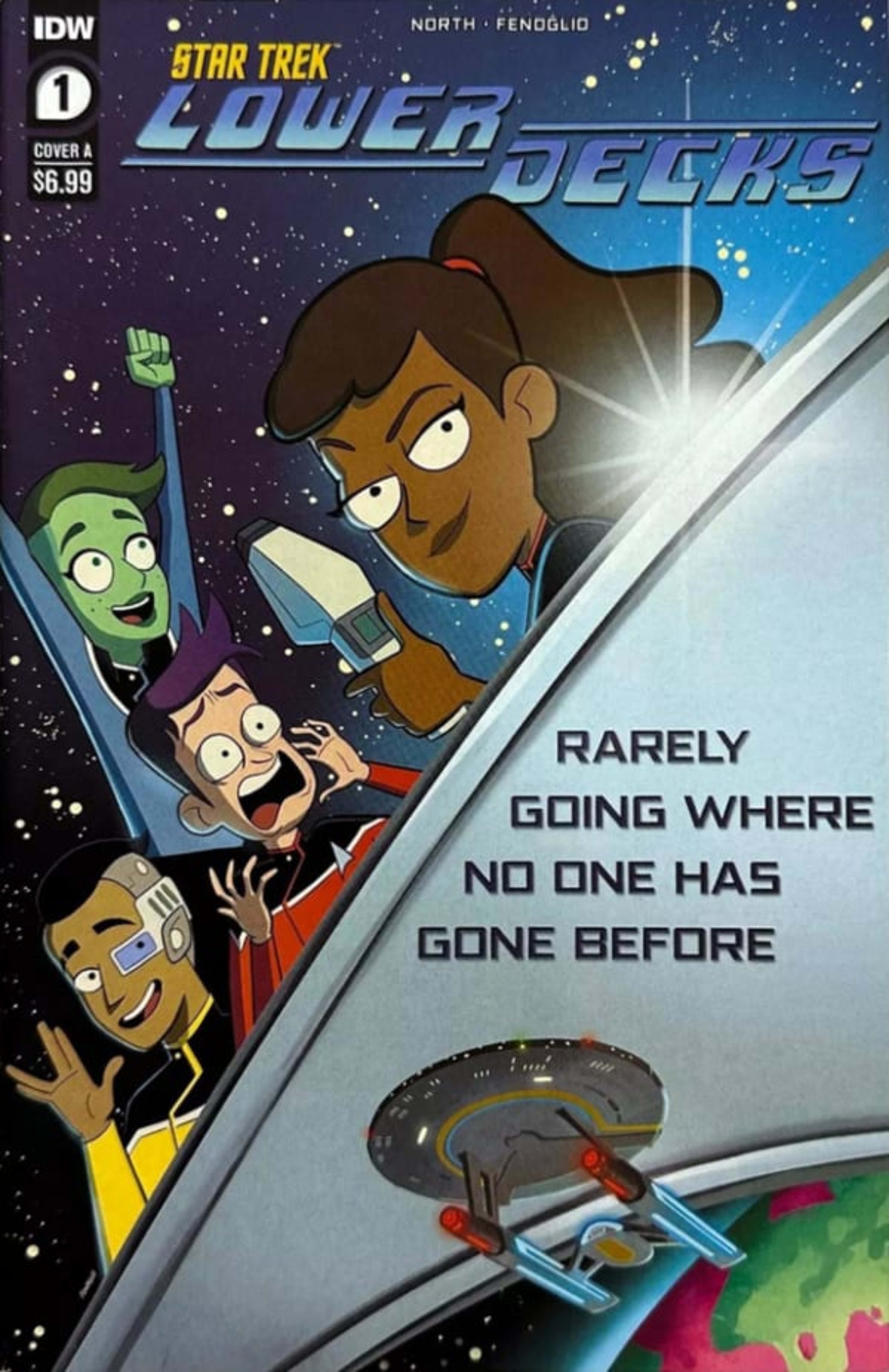 Star Trek: Lower Decks cover — © IDW Publishing