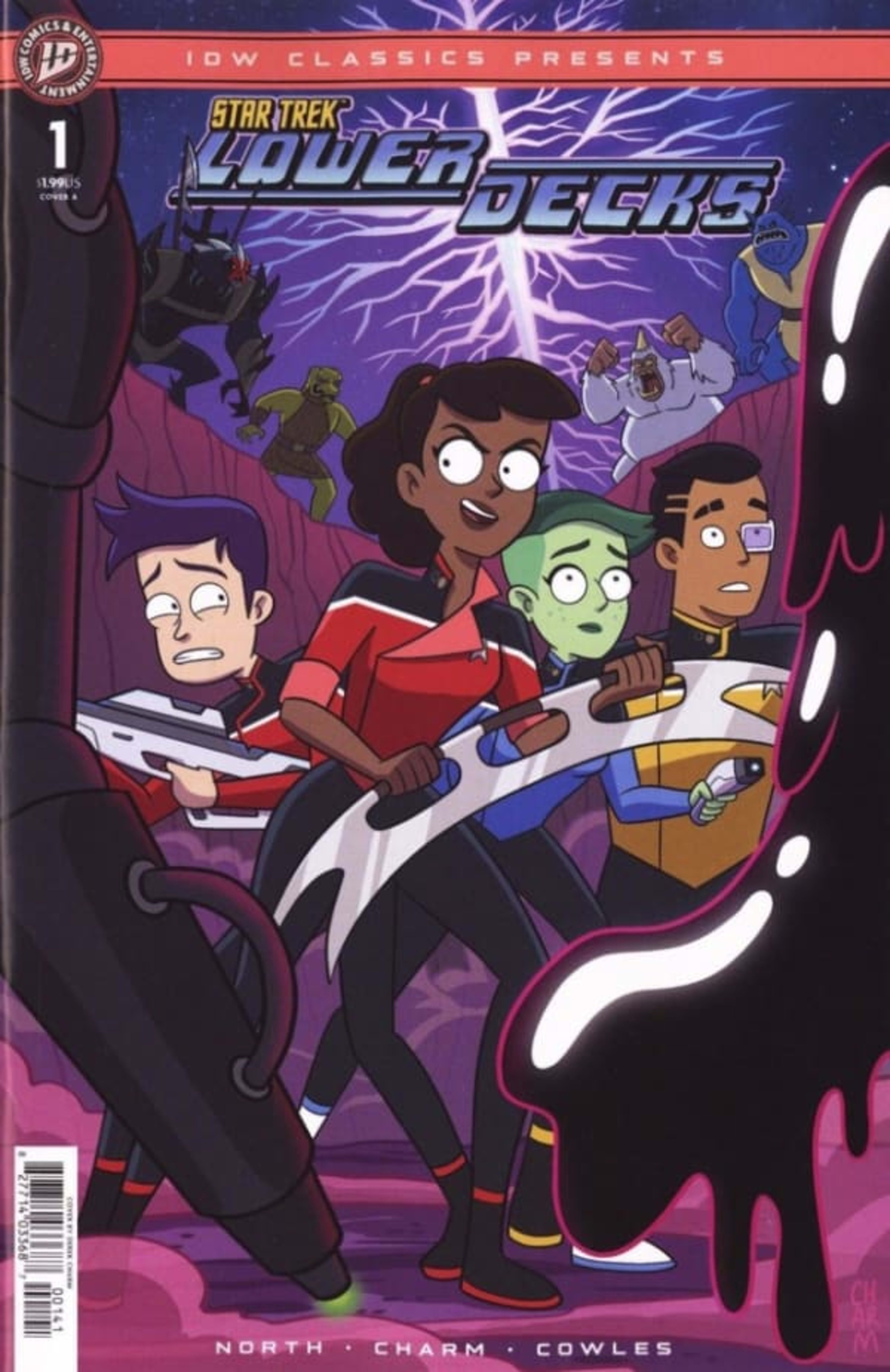 Star Trek: Lower Decks: IDW Classics cover — © IDW Publishing