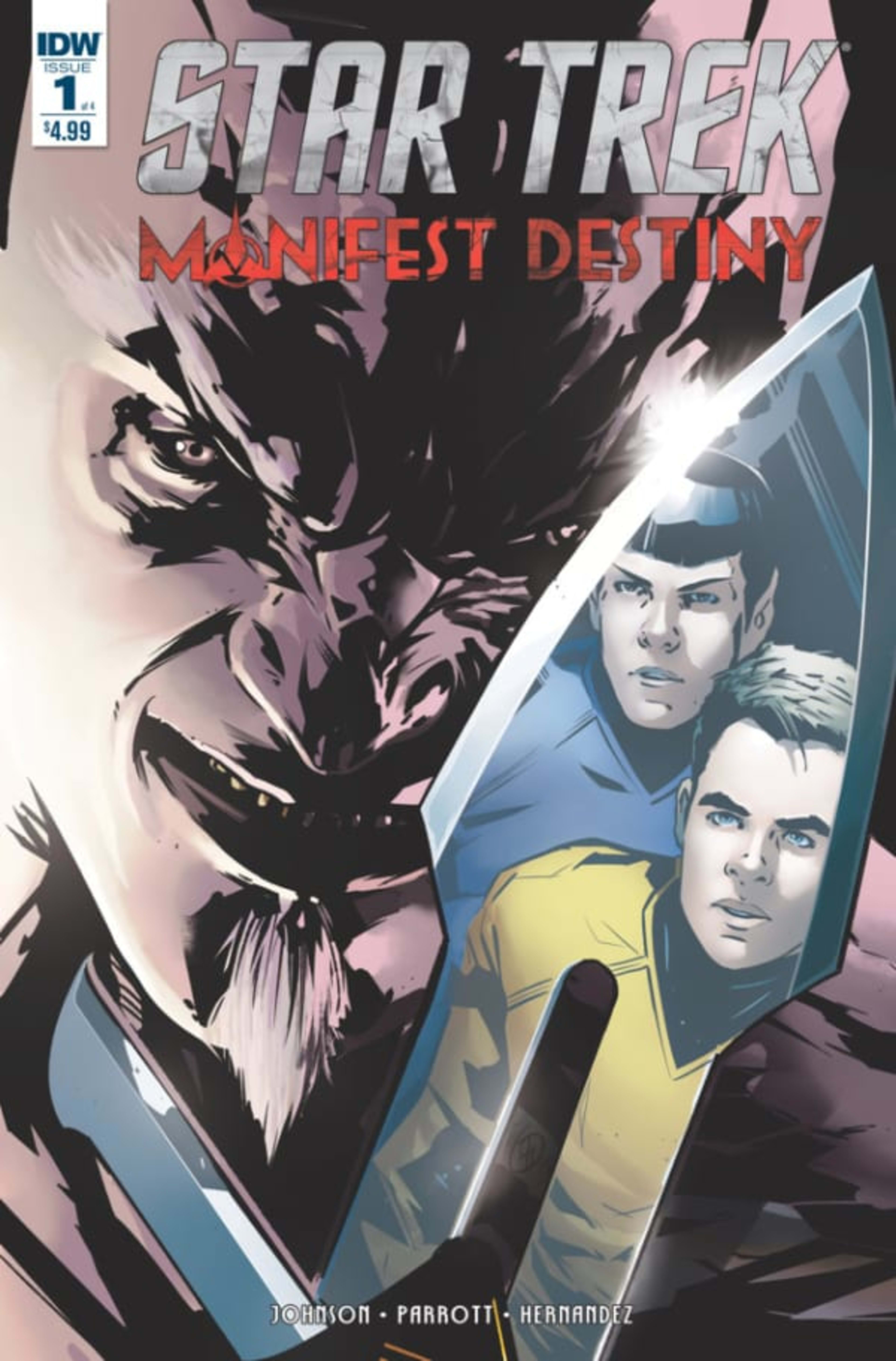 Star Trek: Manifest Destiny cover — © IDW Publishing