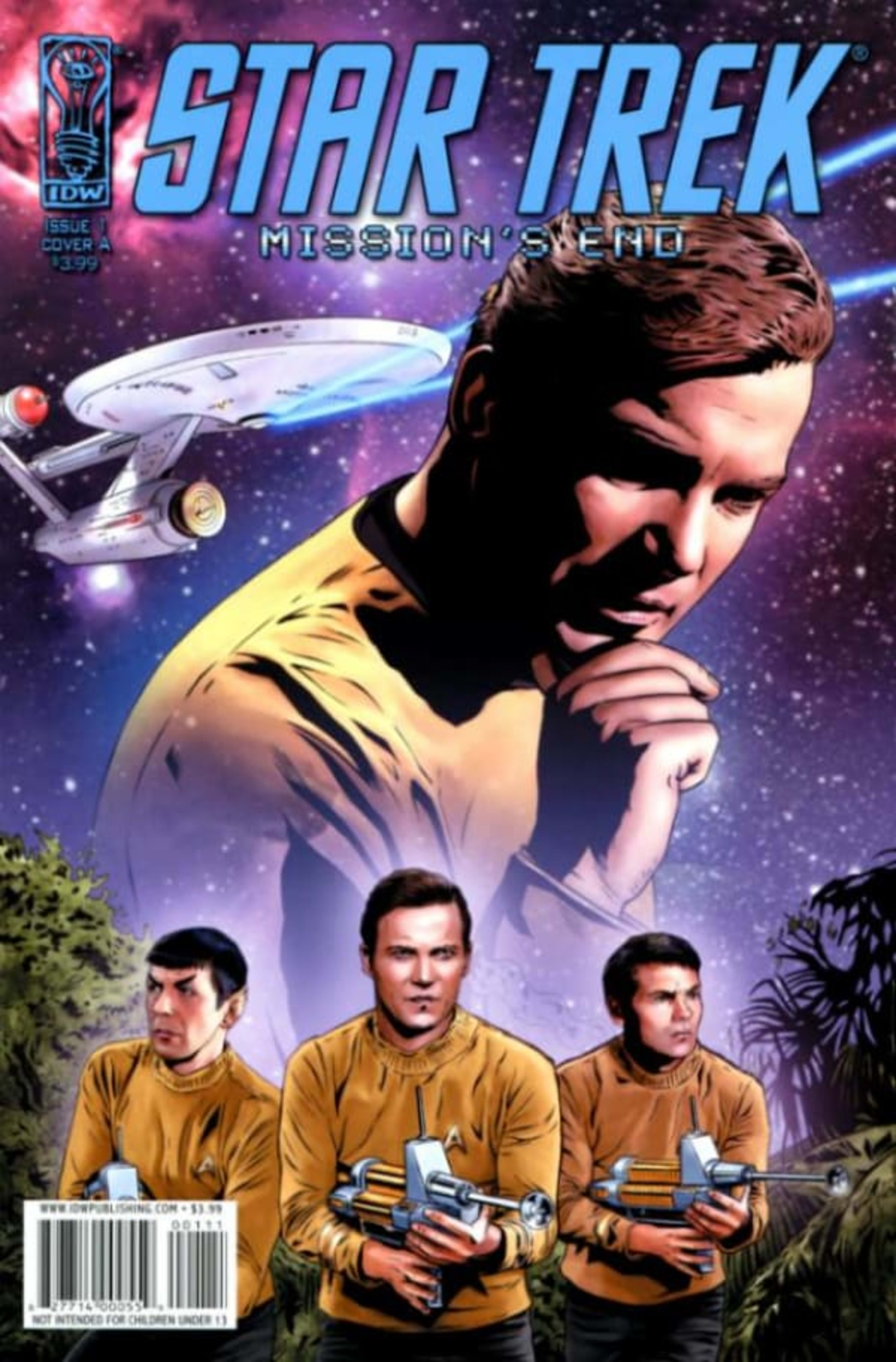 Star Trek: Mission's End cover — © IDW Publishing
