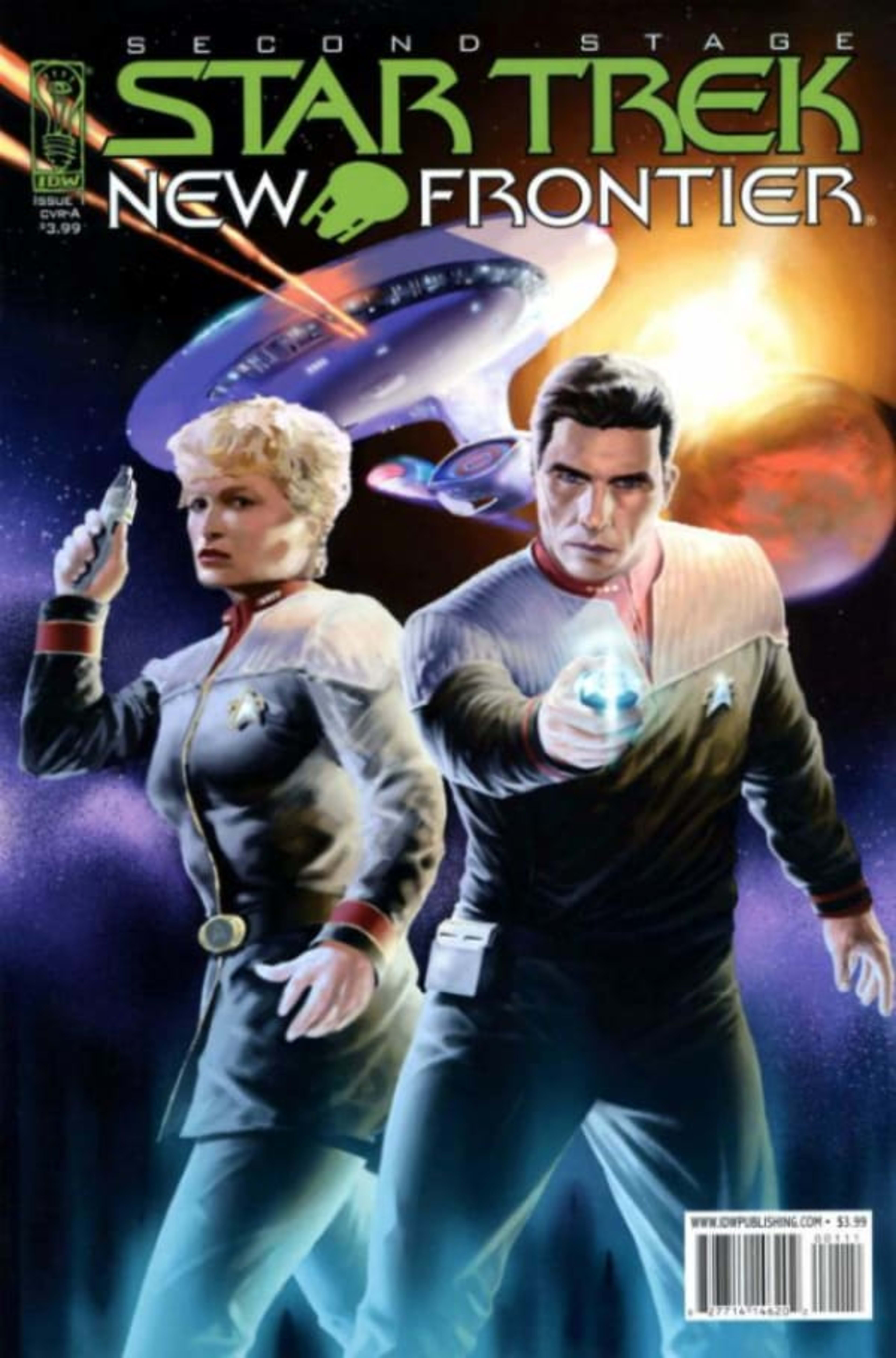 Star Trek: New Frontier cover — © IDW Publishing