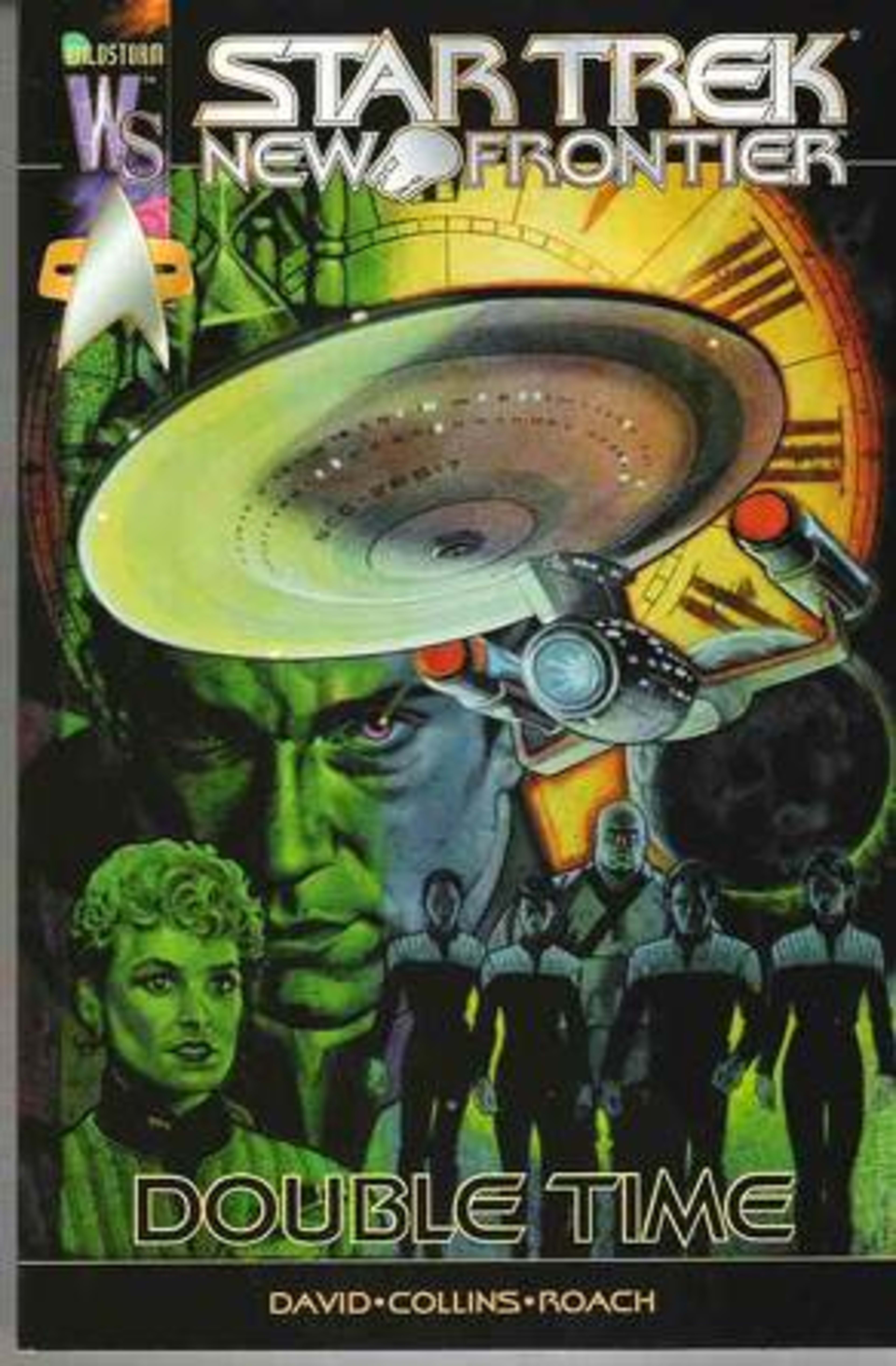 Star Trek: New Frontier - Double Time cover — © DC Comics