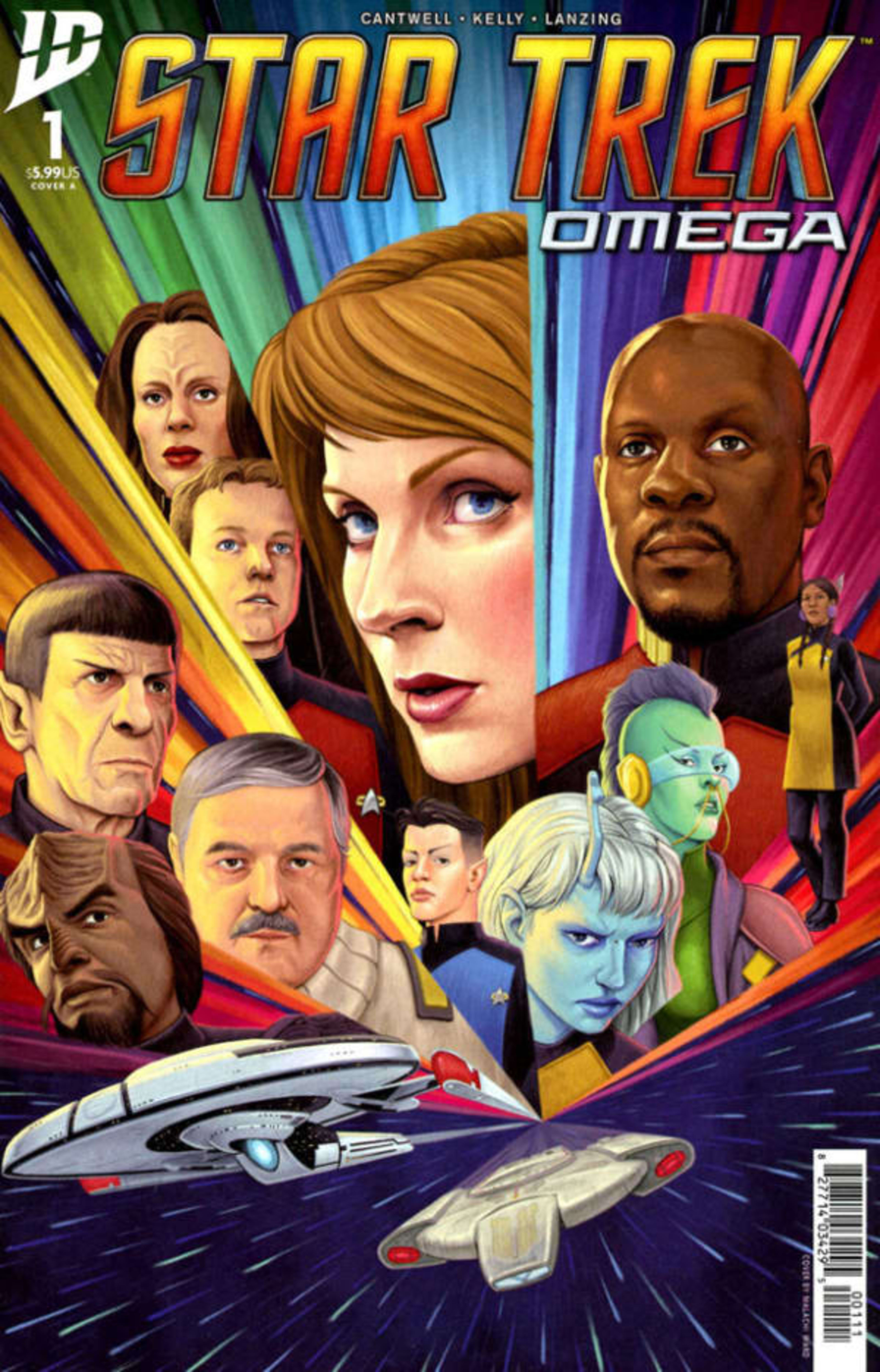 Star Trek: Omega cover — © IDW Publishing