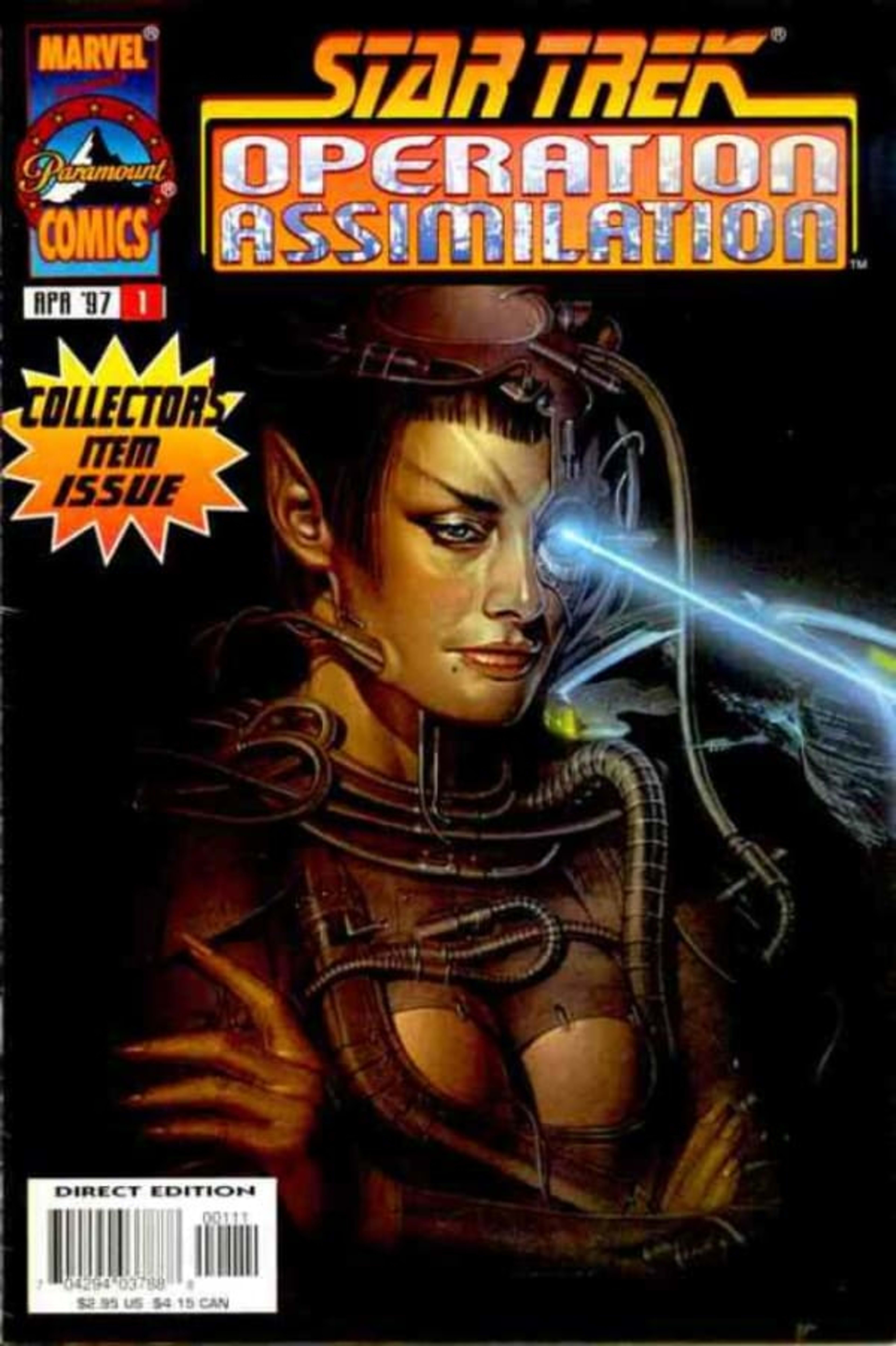 Star Trek: Operation Assimilation cover — © Marvel