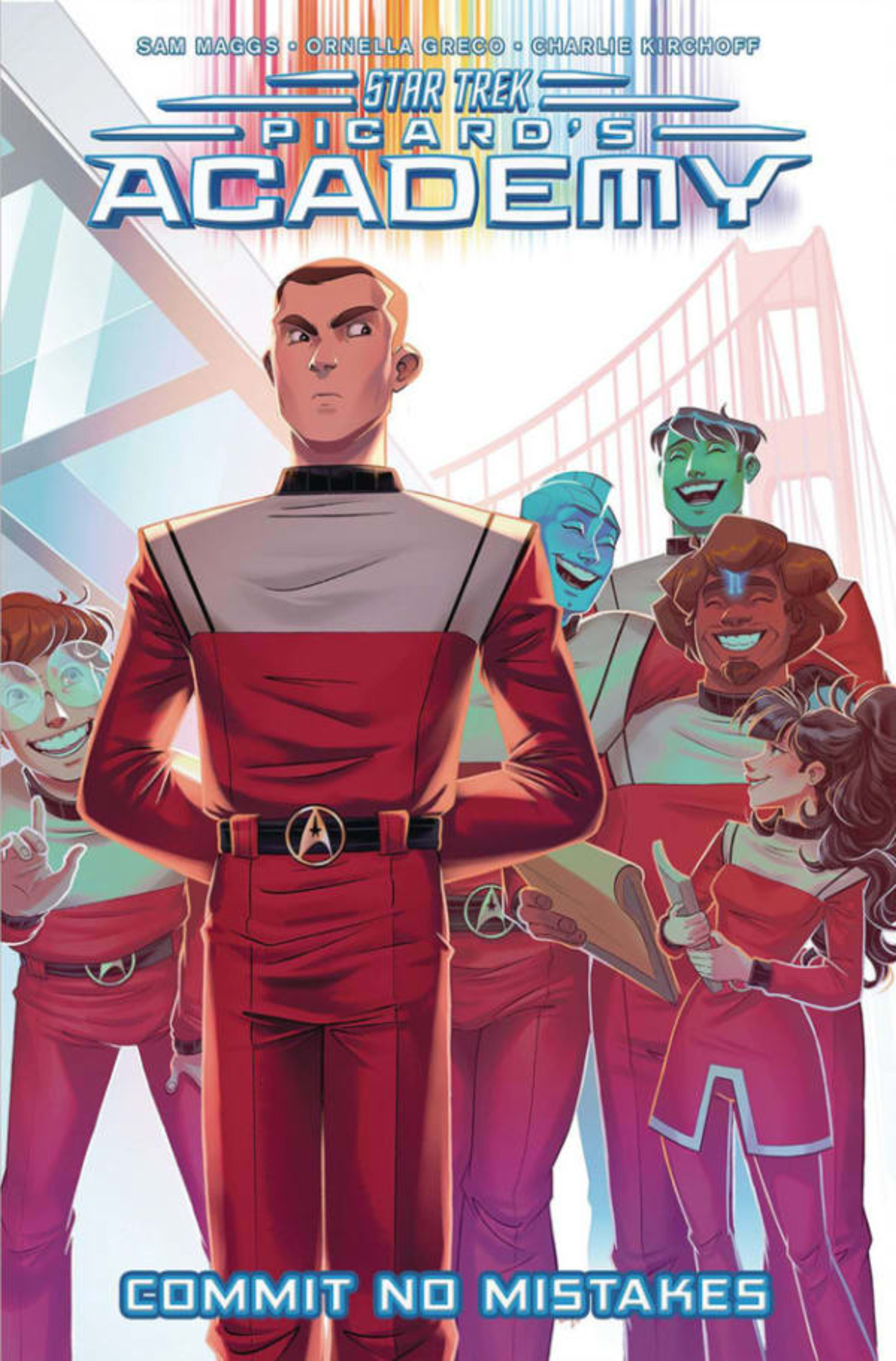 Star Trek: Picard's Academy -- Commit No Mistakes cover — © IDW Publishing