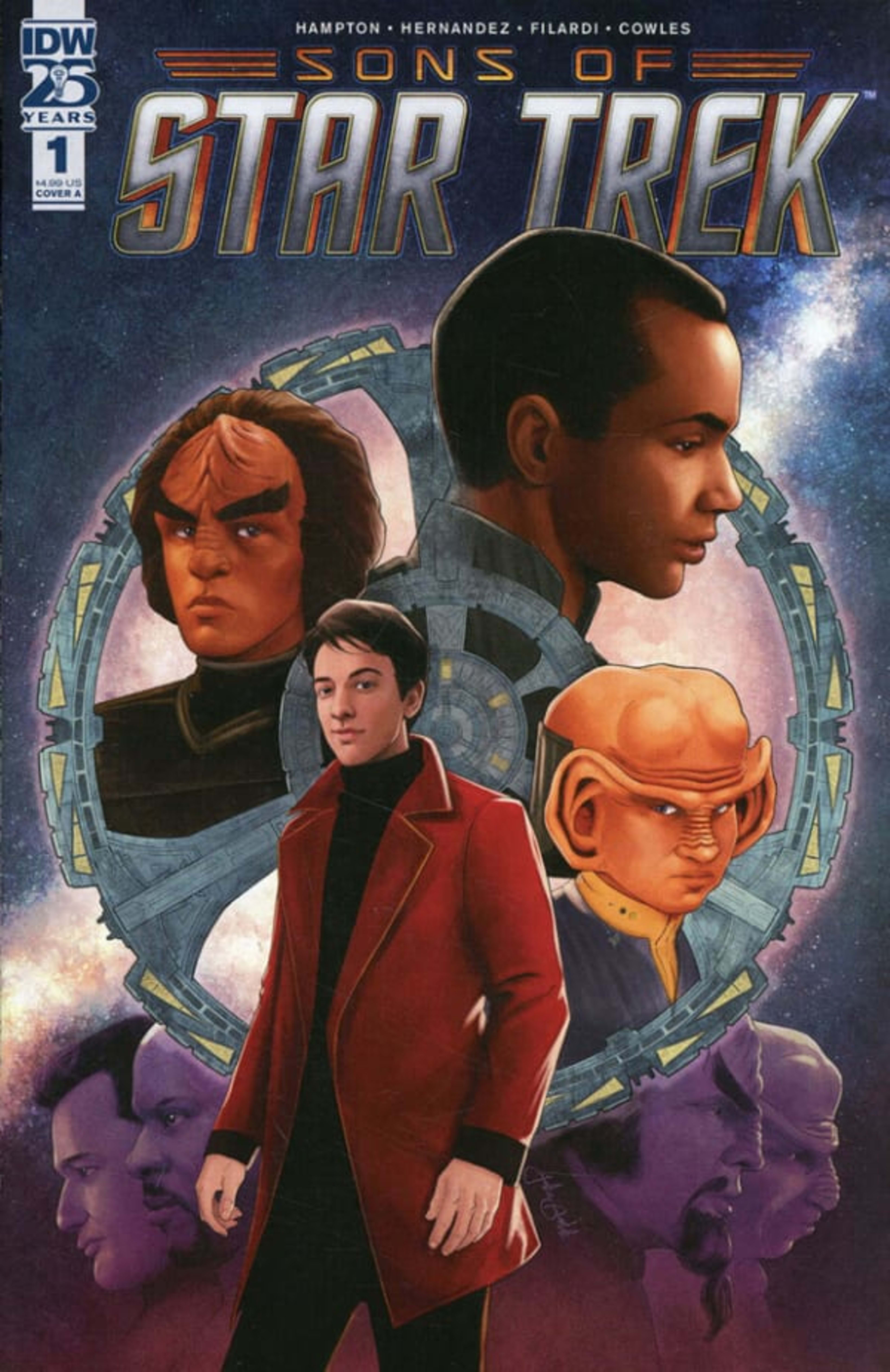 Star Trek: Sons of Star Trek cover — © IDW Publishing