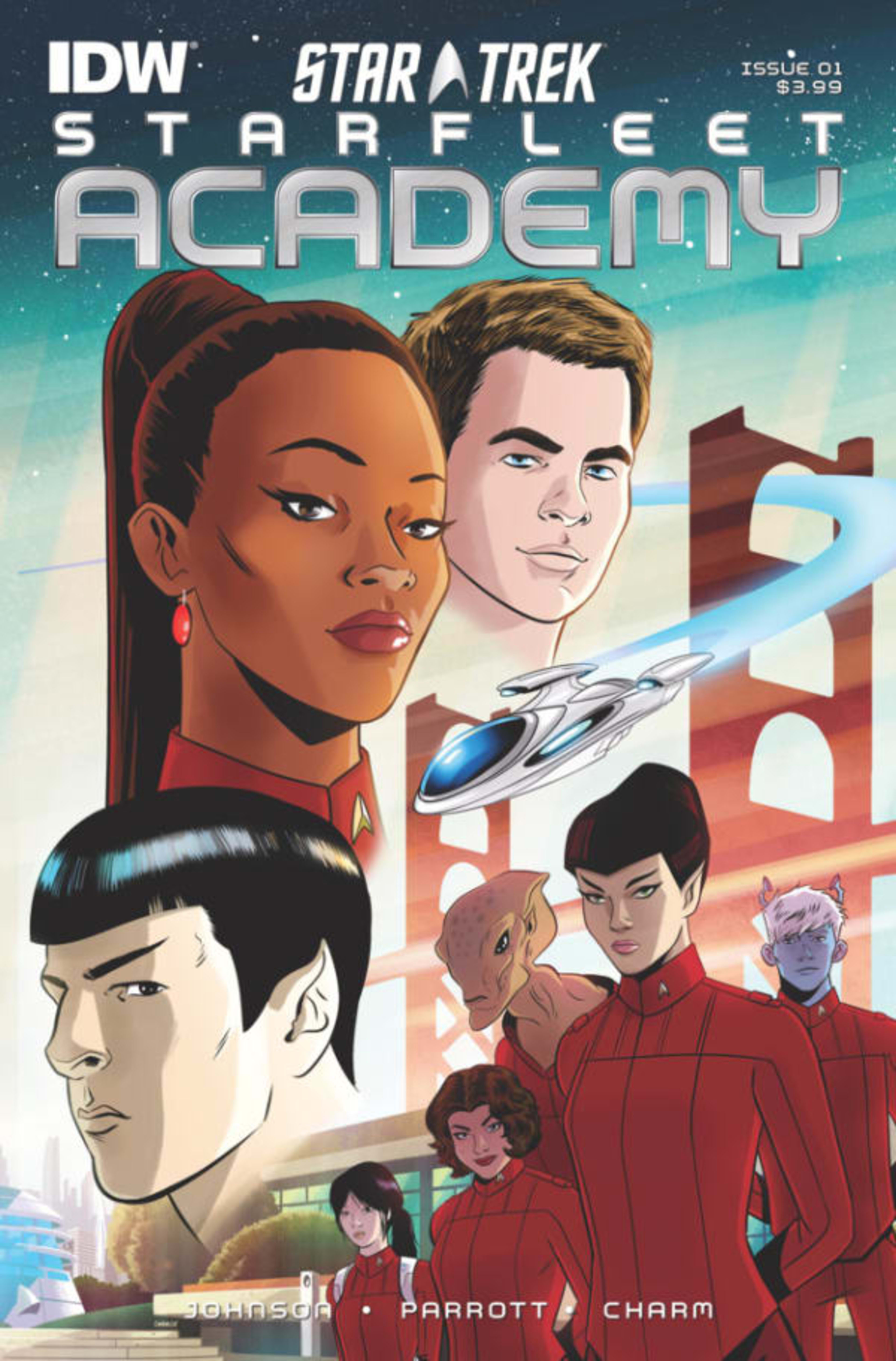 Star Trek: Starfleet Academy cover — © IDW Publishing