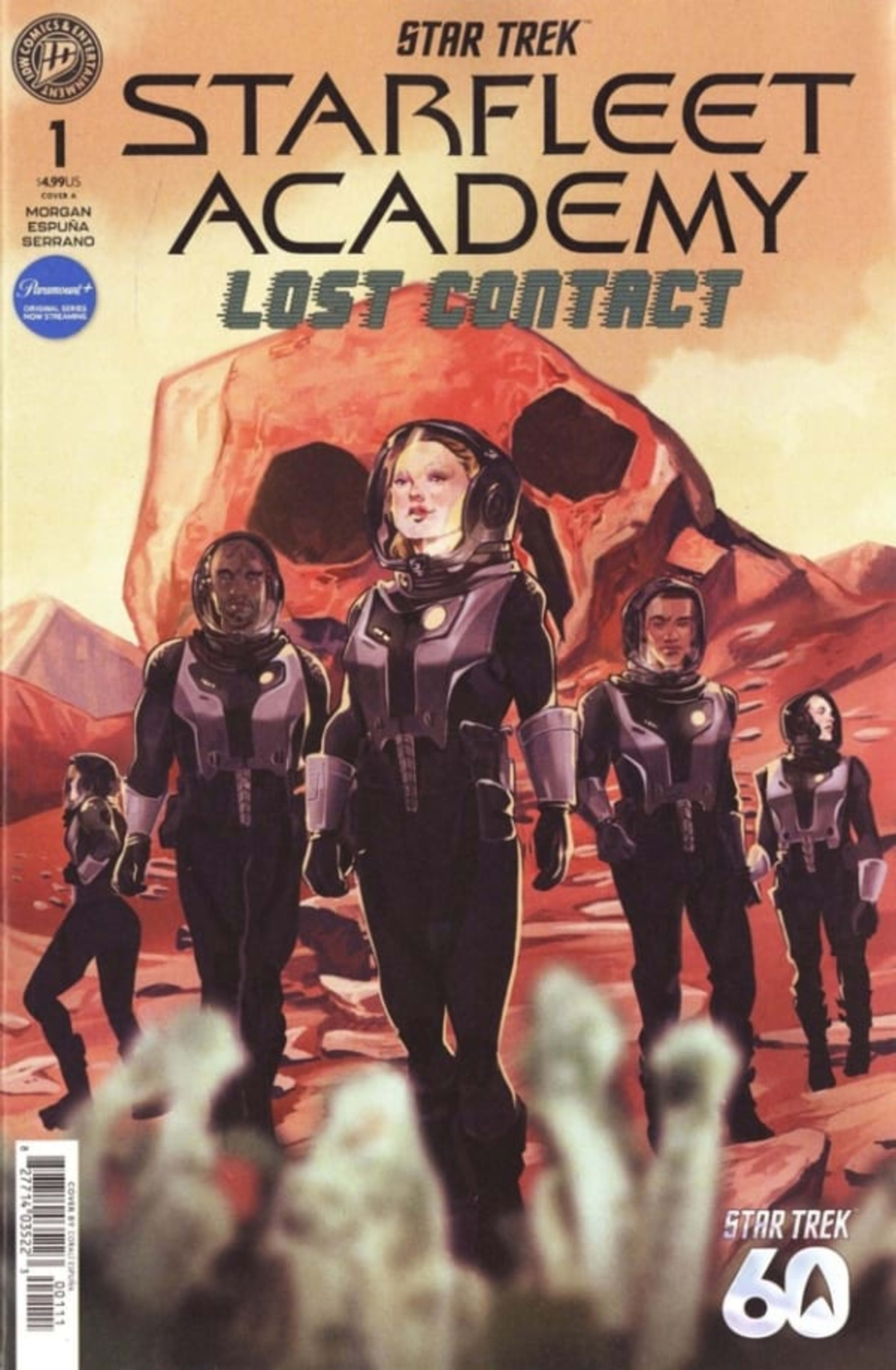 Star Trek: Starfleet Academy--Lost Contact cover — © IDW Publishing