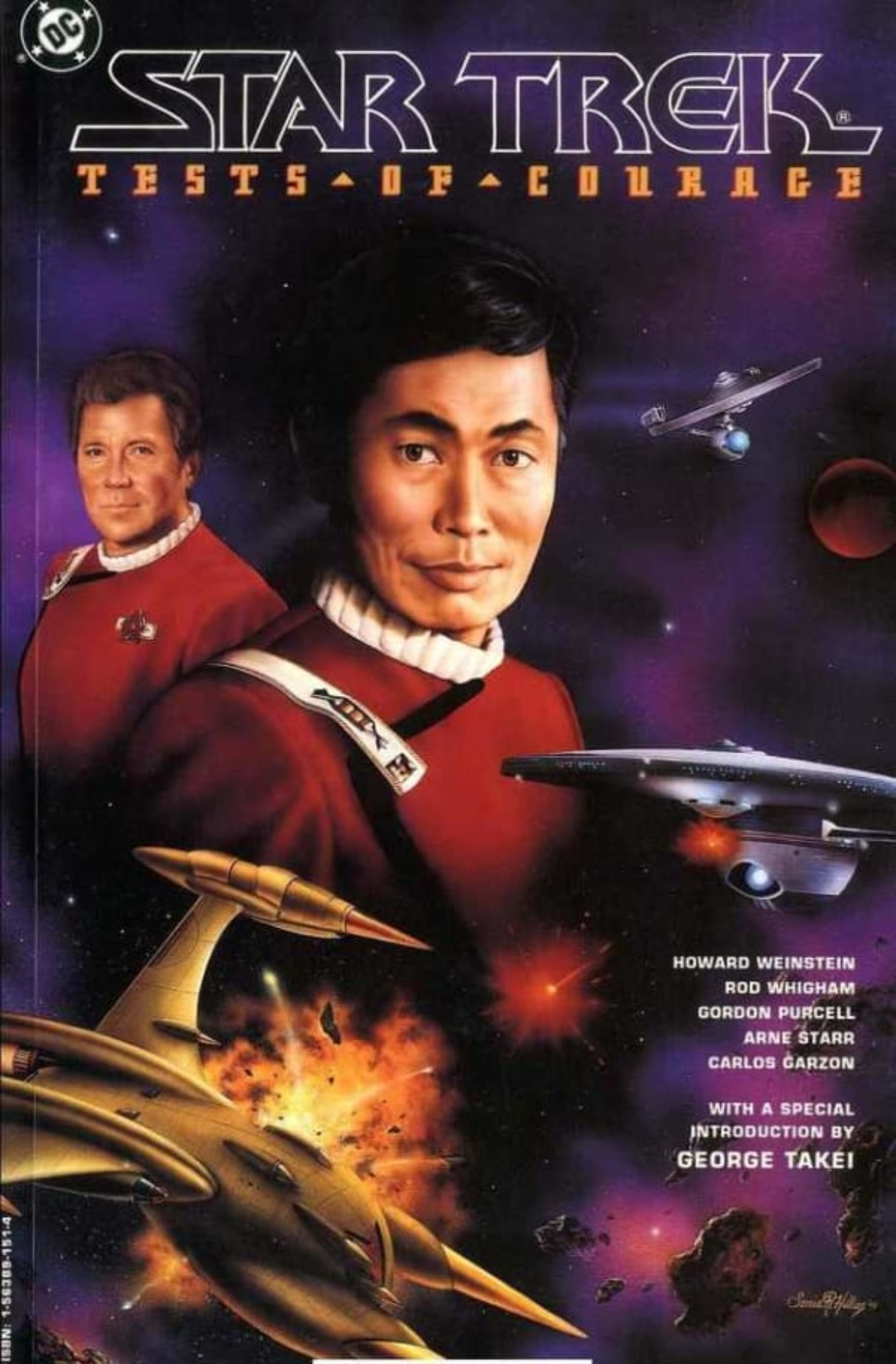 Star Trek: Tests of Courage cover — © DC Comics