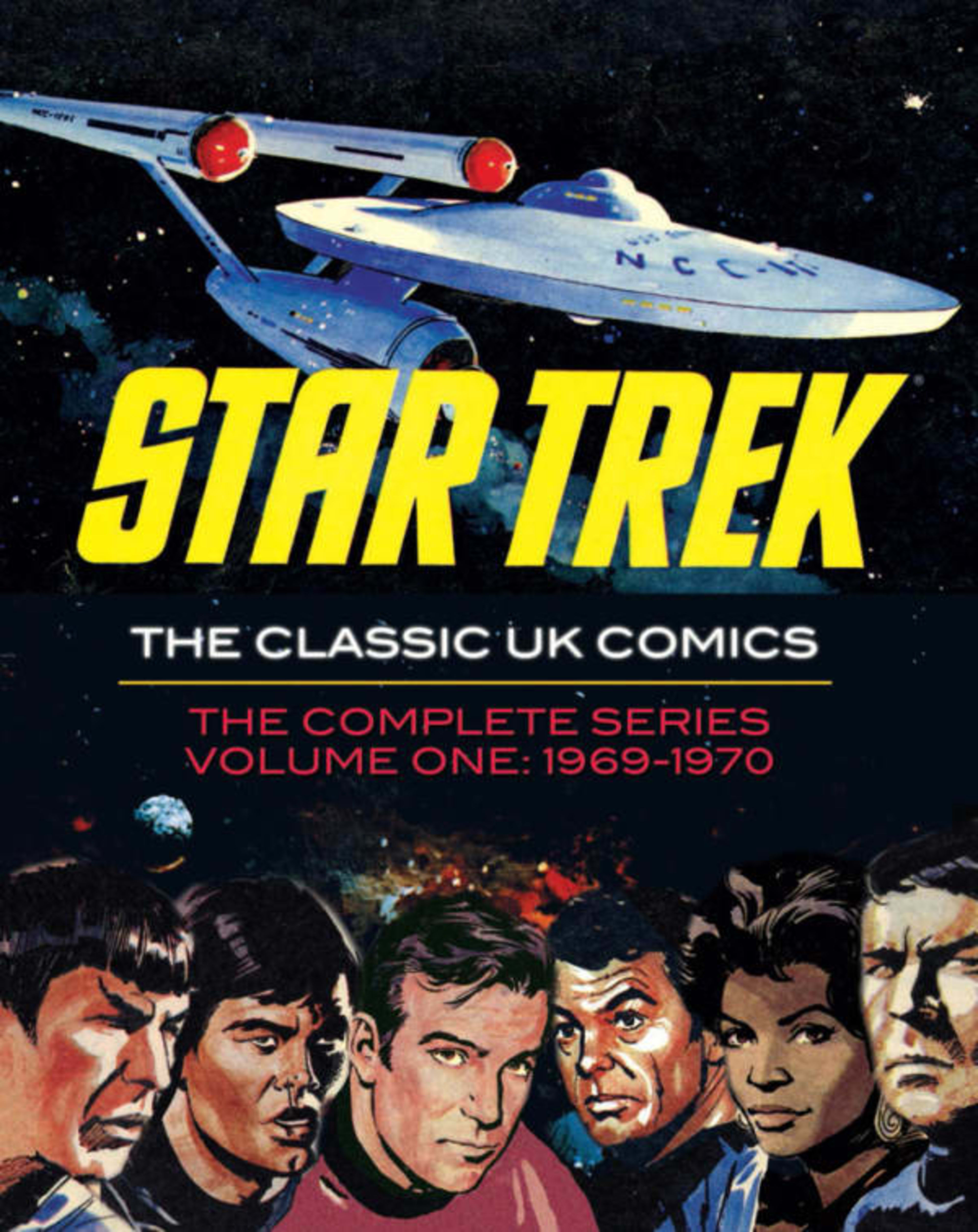 Star Trek: The Classic UK Comics cover — © IDW Publishing