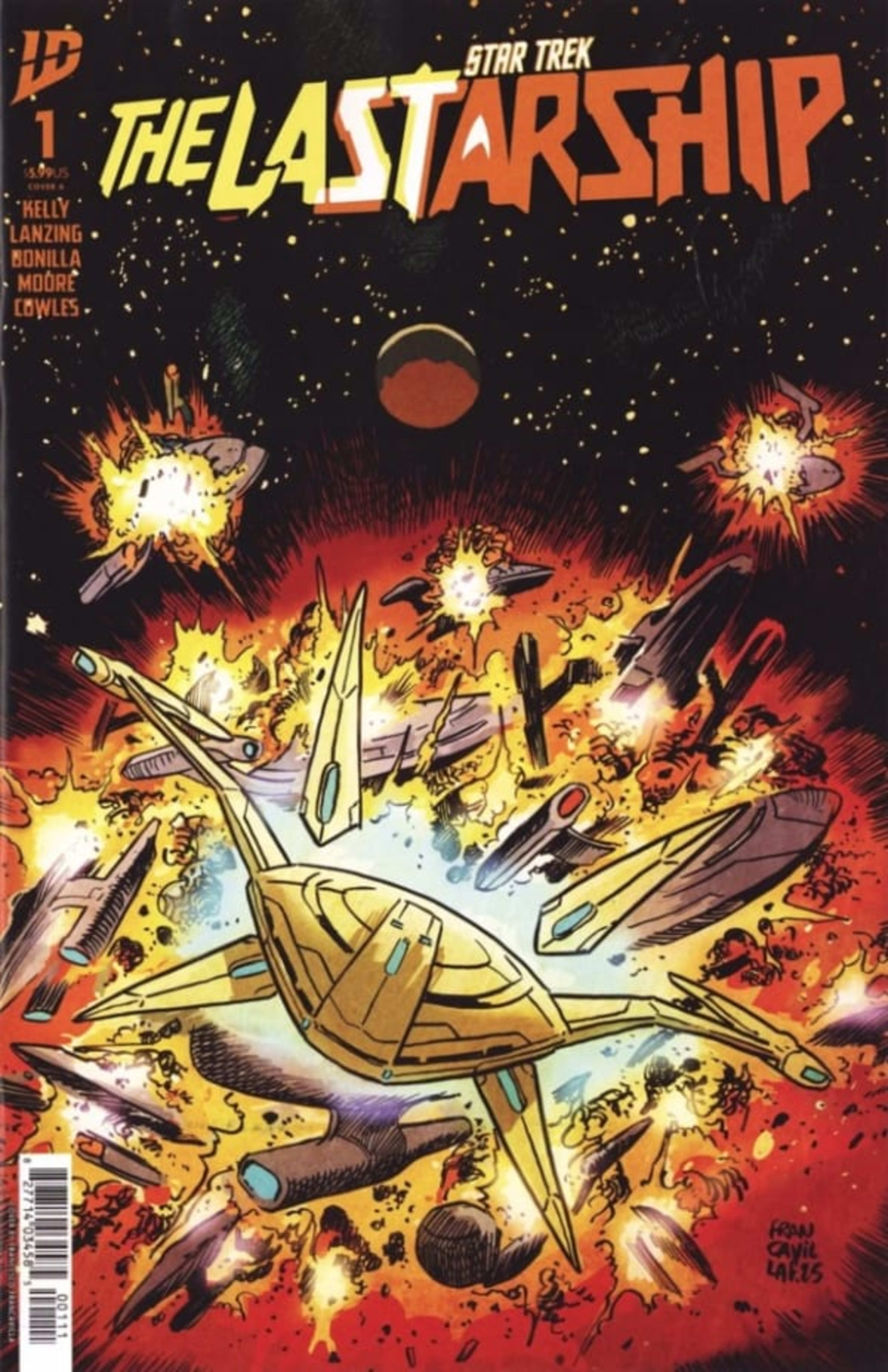 Star Trek: The Last Starship cover — © IDW Publishing