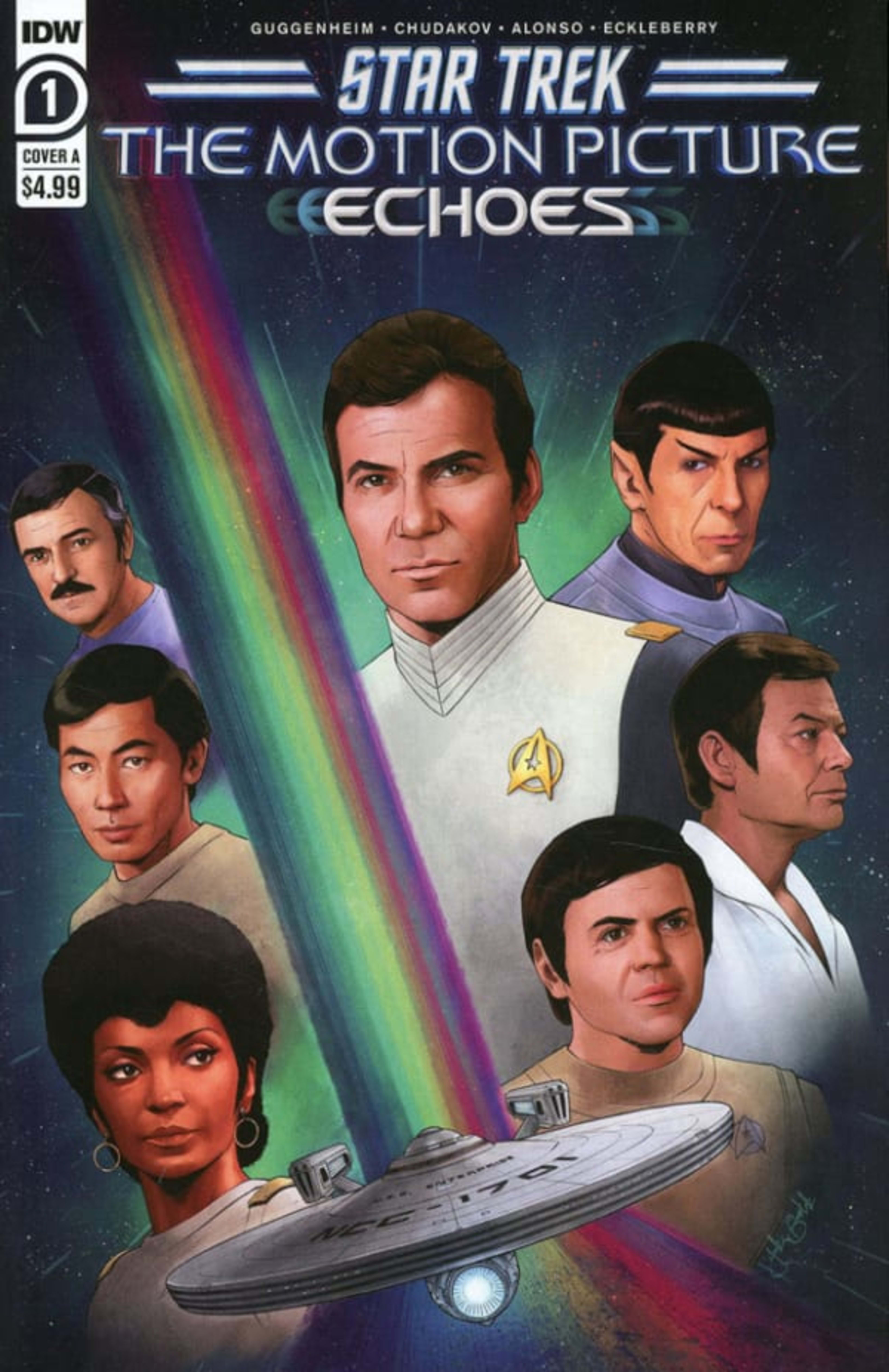 Star Trek: The Motion Picture - Echoes cover — © IDW Publishing
