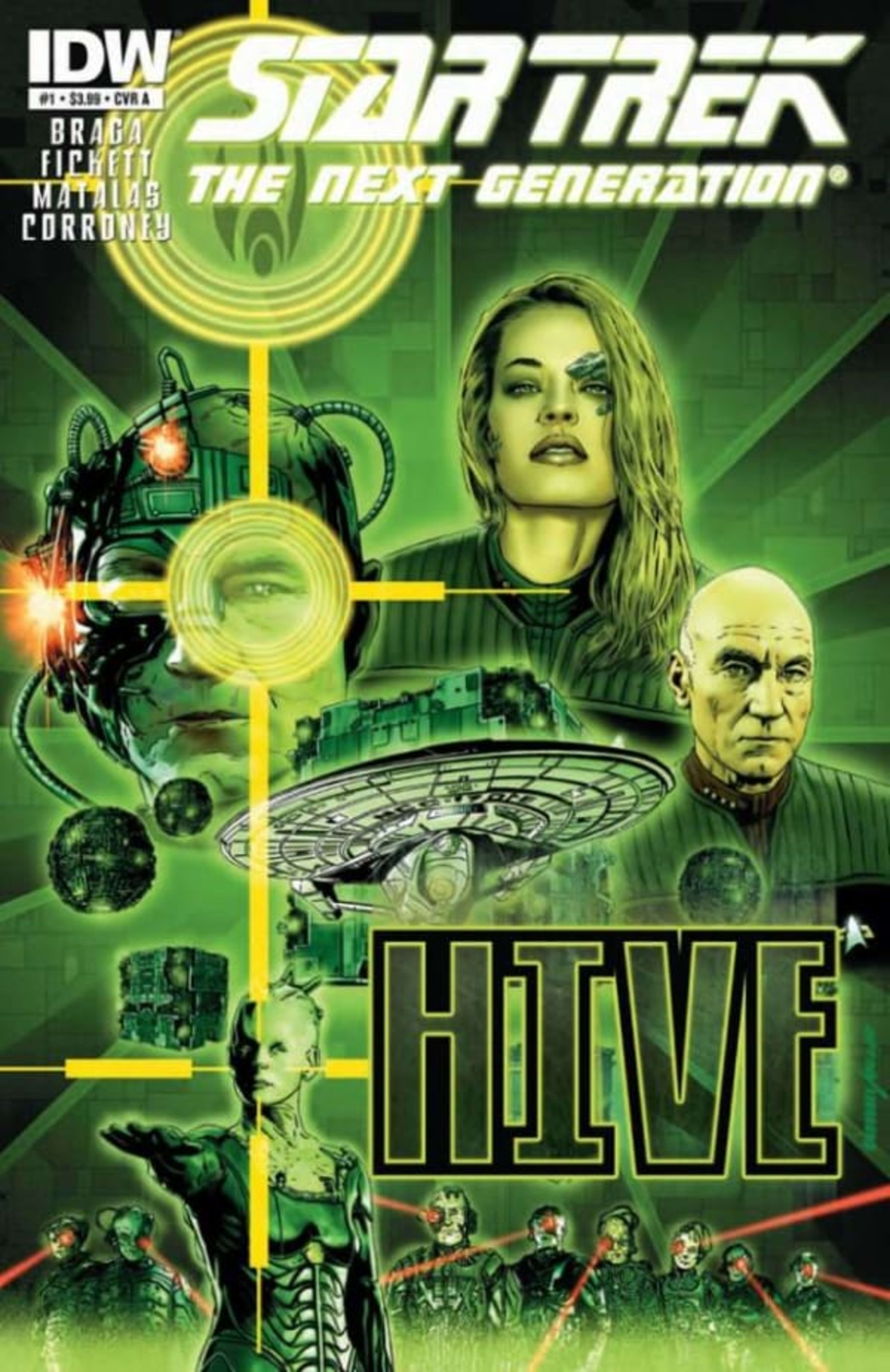 Star Trek: The Next Generation - Hive cover — © IDW Publishing