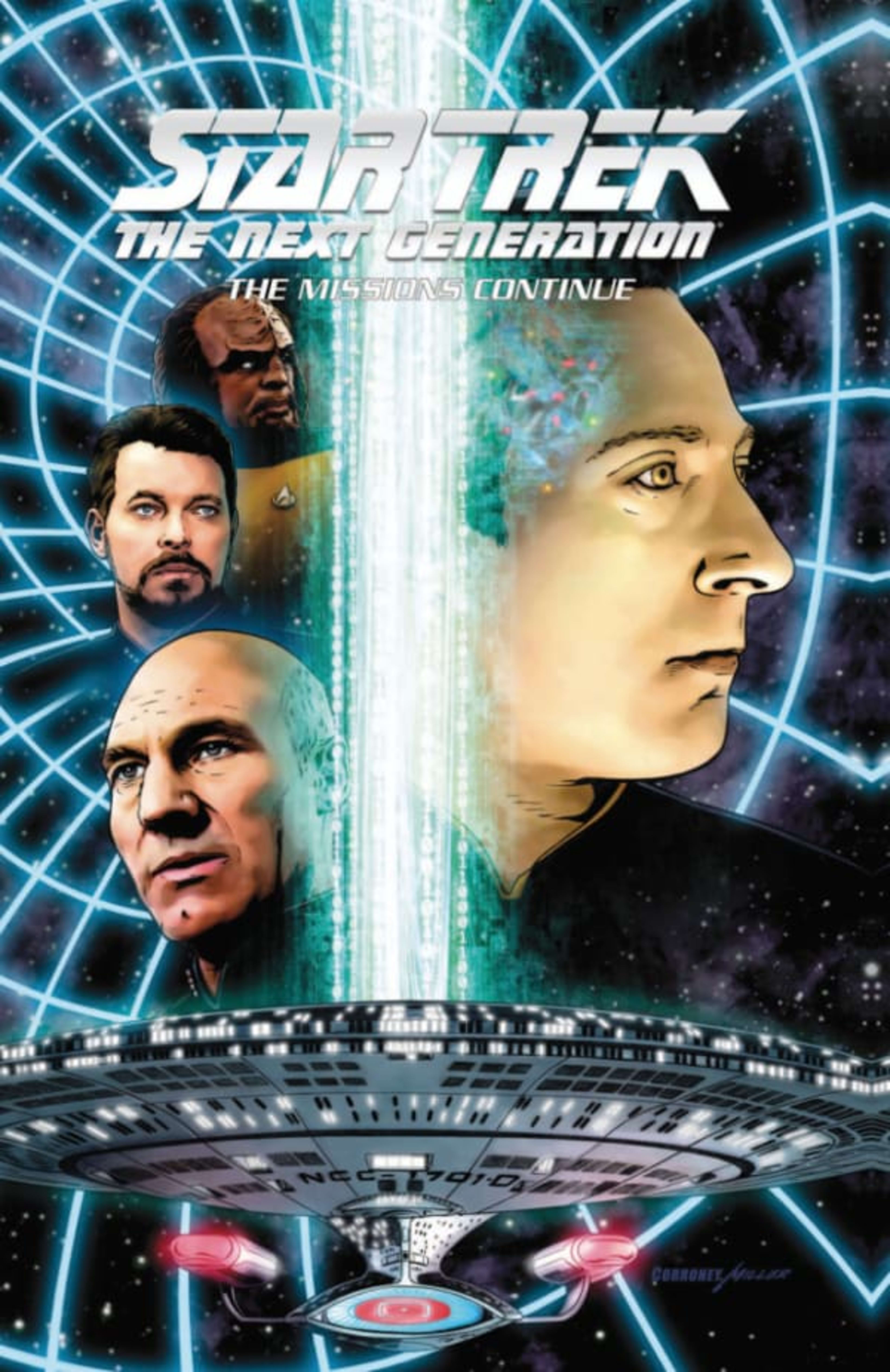Star Trek: The Next Generation - The Missions Continue cover — © IDW Publishing