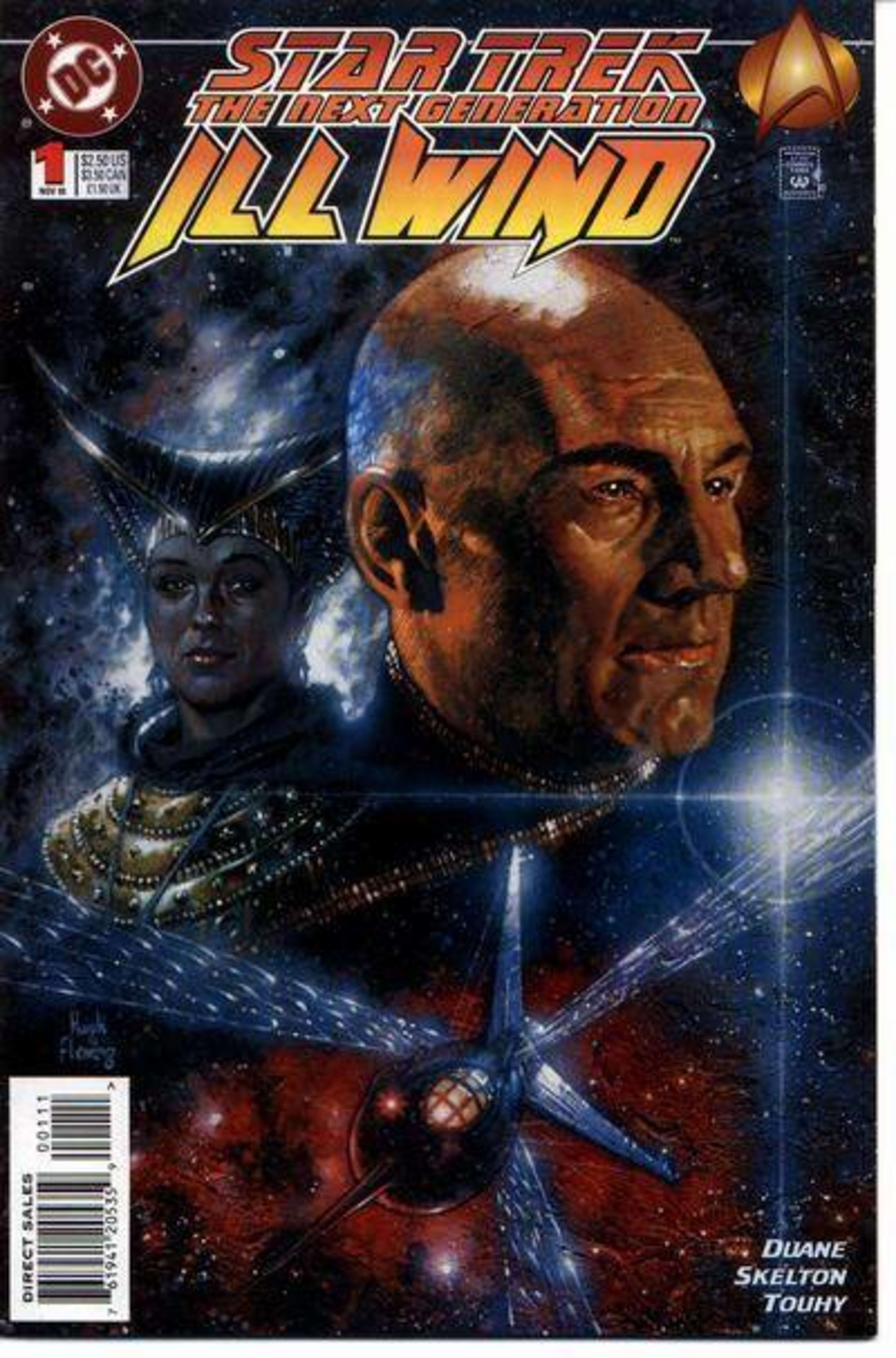 Star Trek: The Next Generation -- Ill Wind cover — © DC Comics