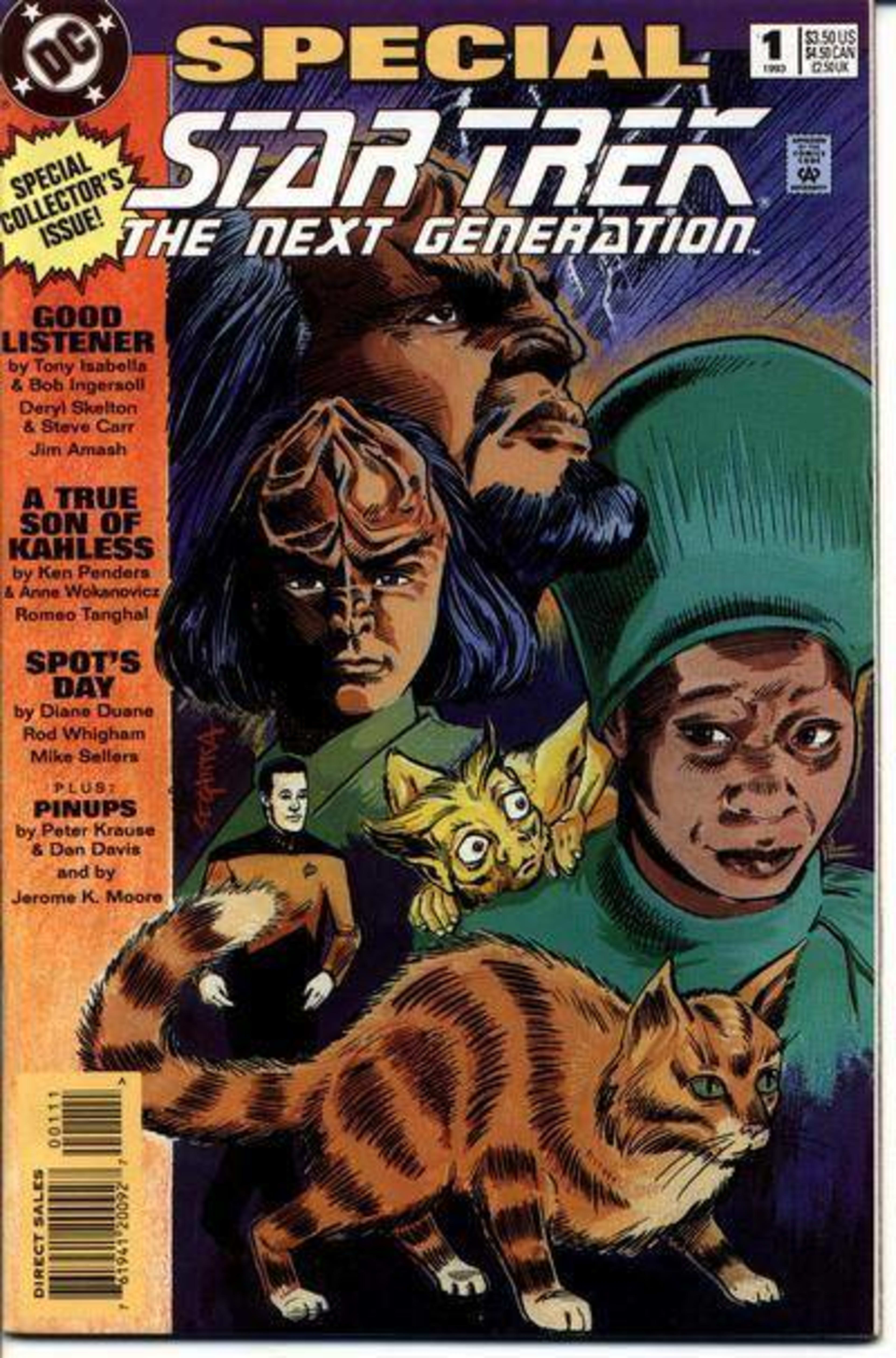 Star Trek: The Next Generation Special cover — © DC Comics