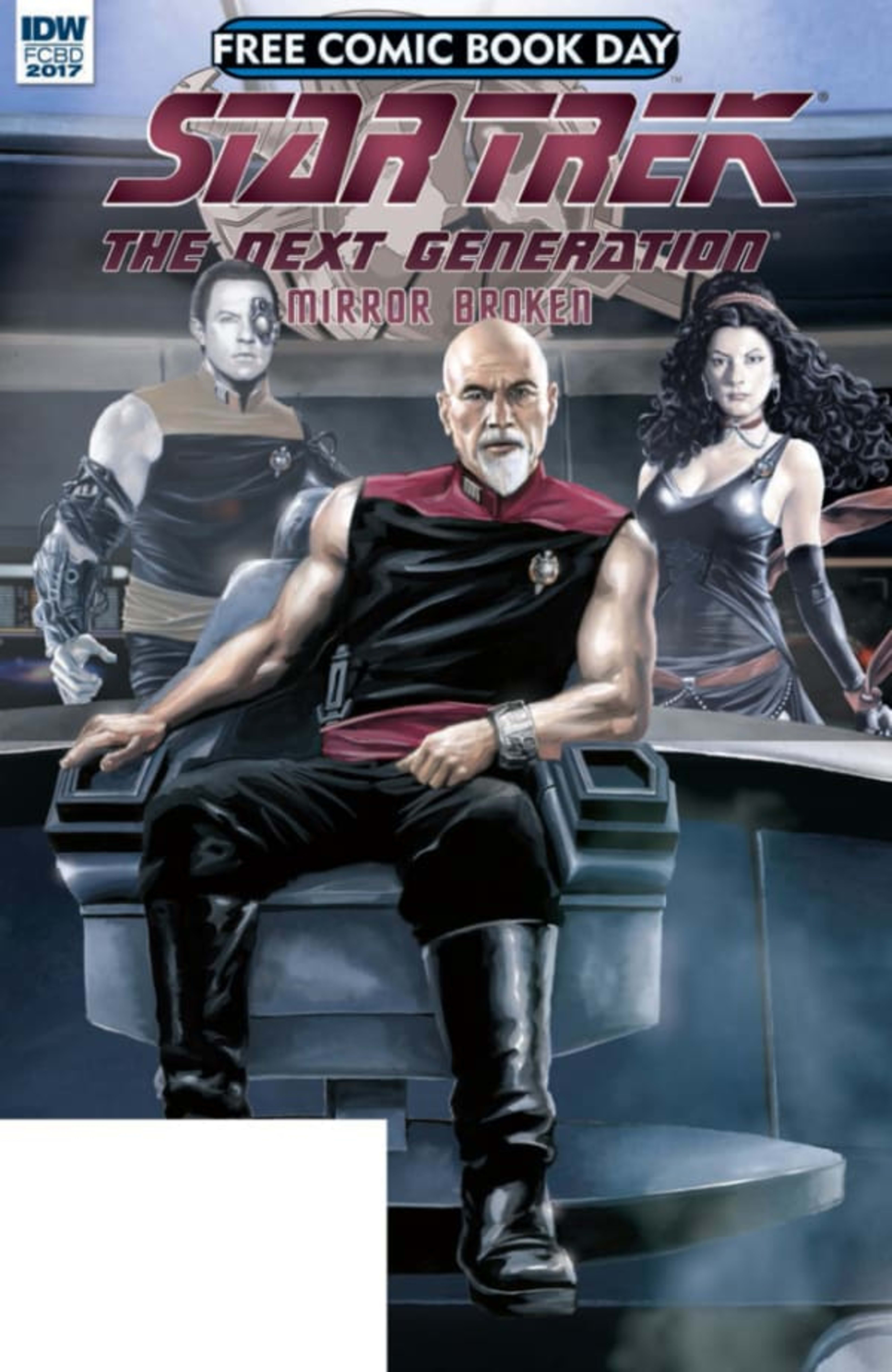 Star Trek: The Next Generation: Mirror Broken cover — © IDW Publishing