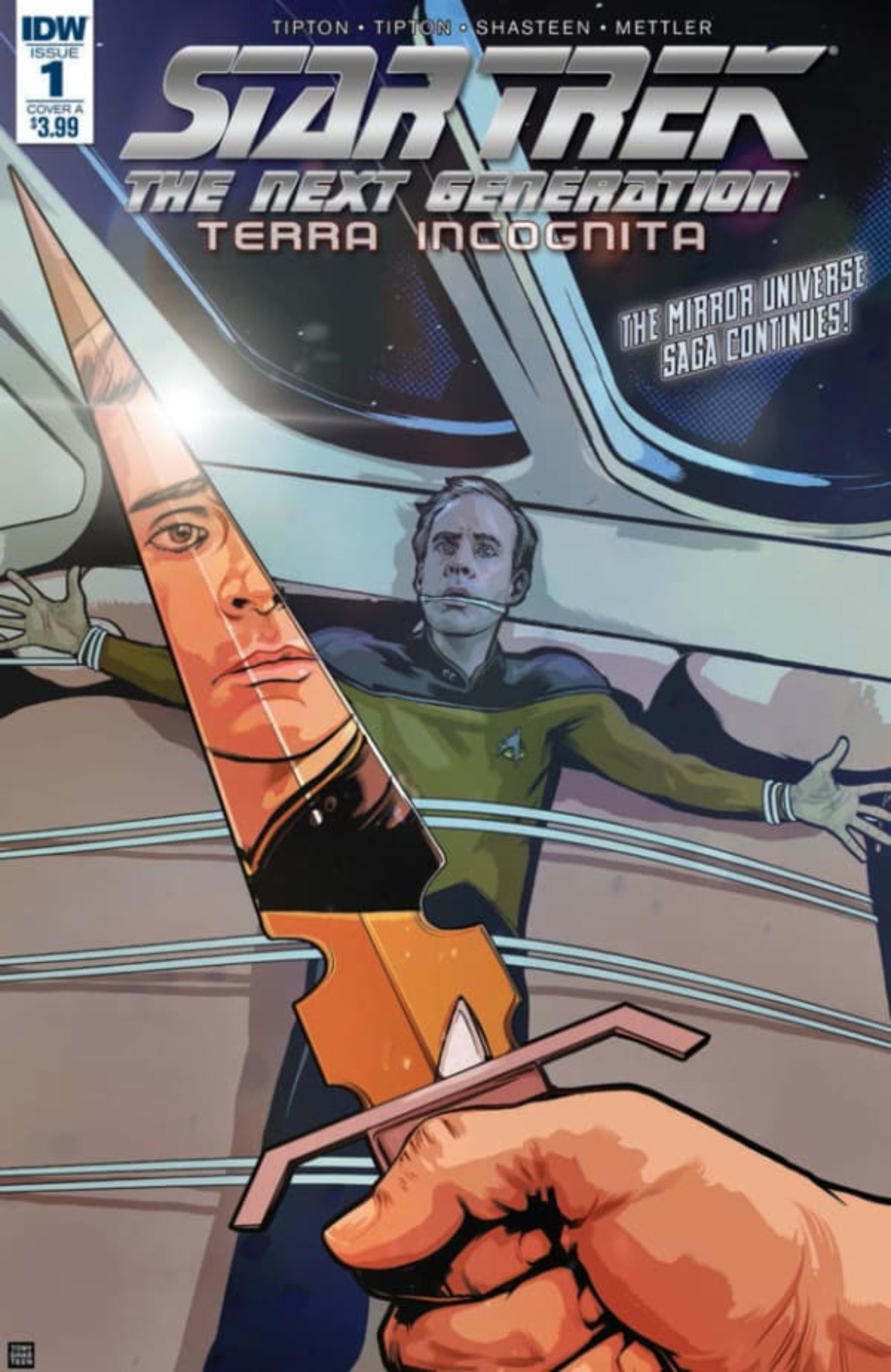 Star Trek: The Next Generation: Terra Incognita cover — © IDW Publishing
