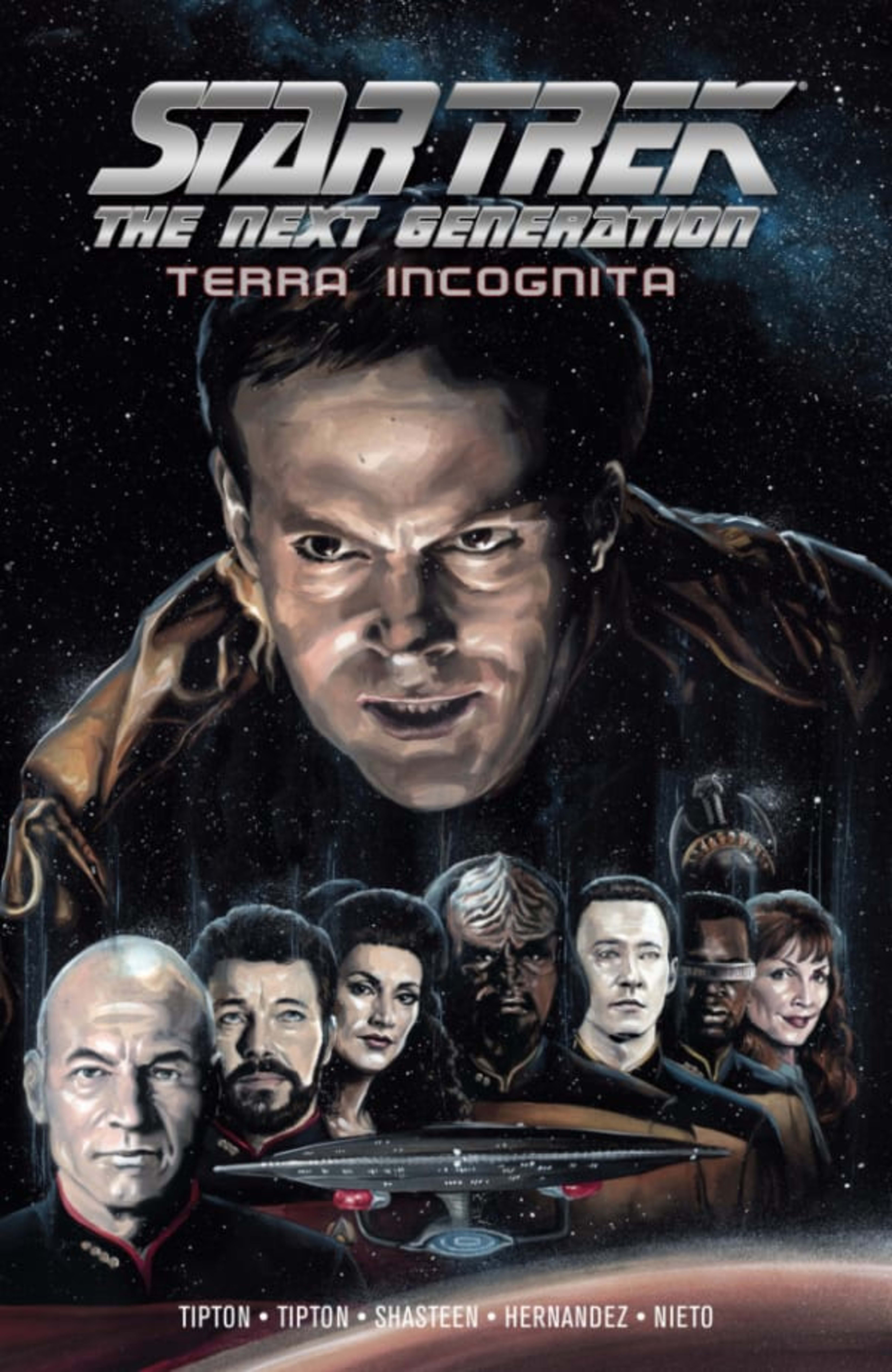 Star Trek: The Next Generation: Terra Incognita cover — © IDW Publishing