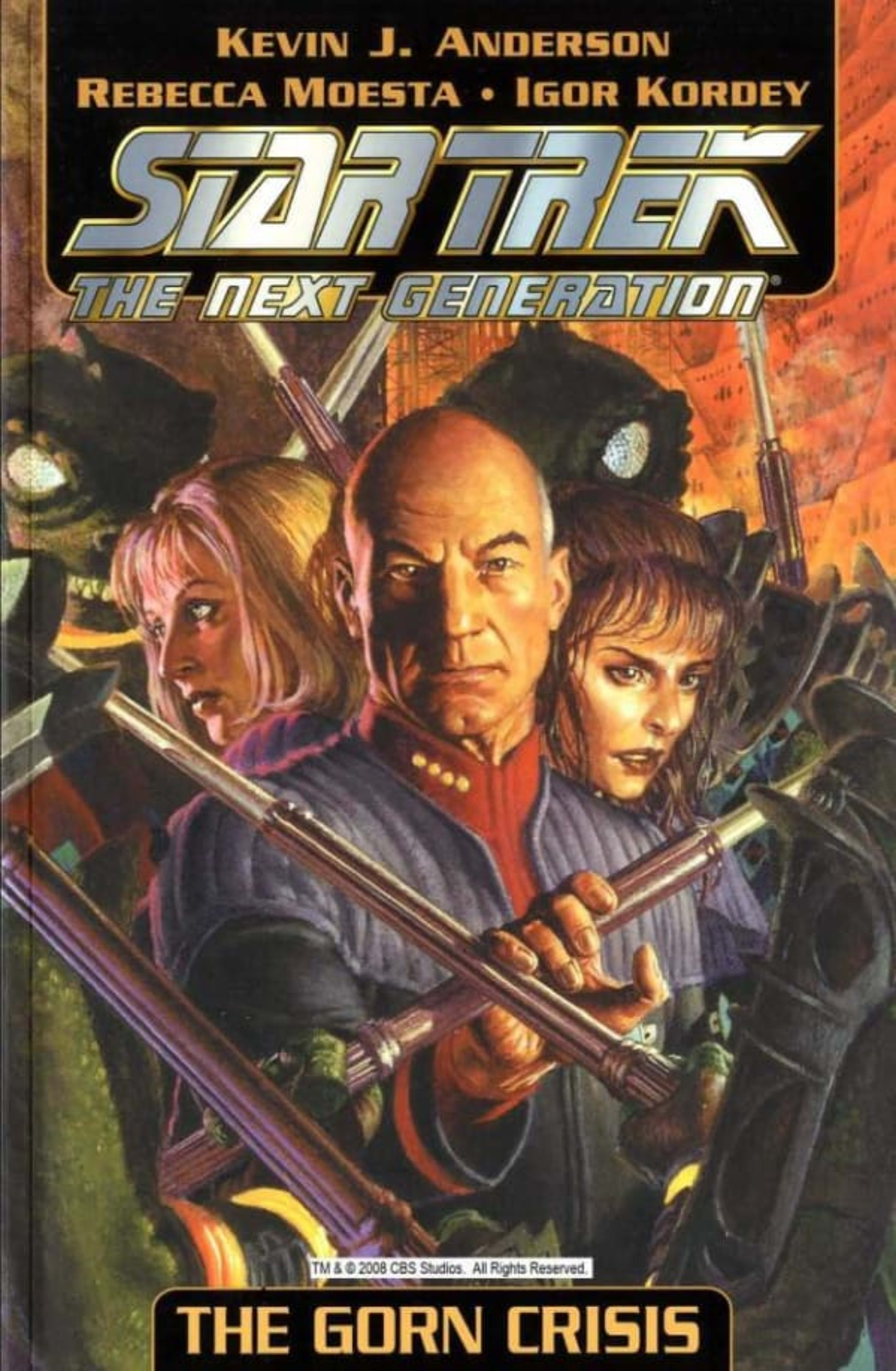 Star Trek: The Next Generation: The Gorn Crisis cover — © DC Comics