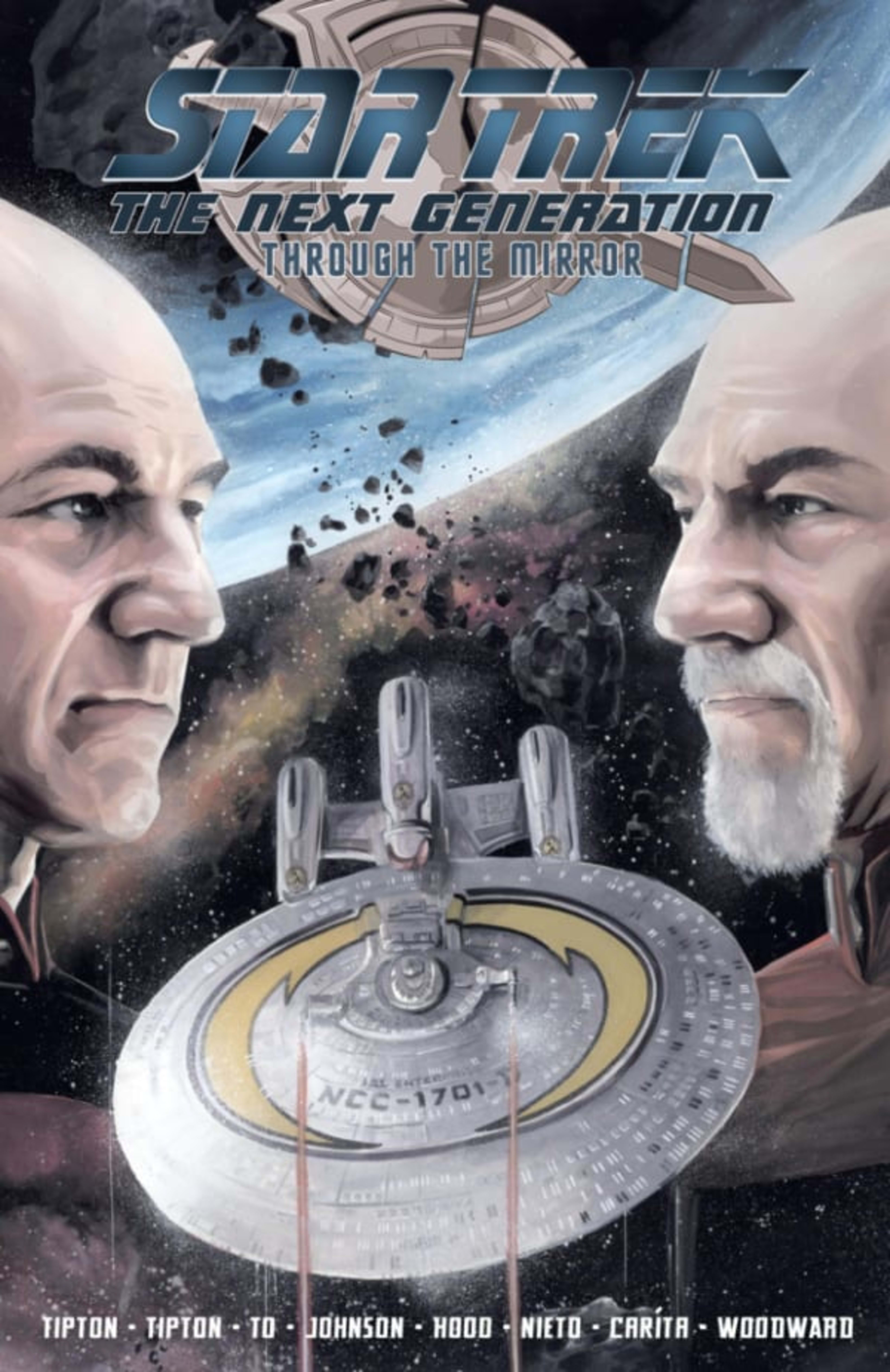 Star Trek: The Next Generation: Through the Mirror cover — © IDW Publishing