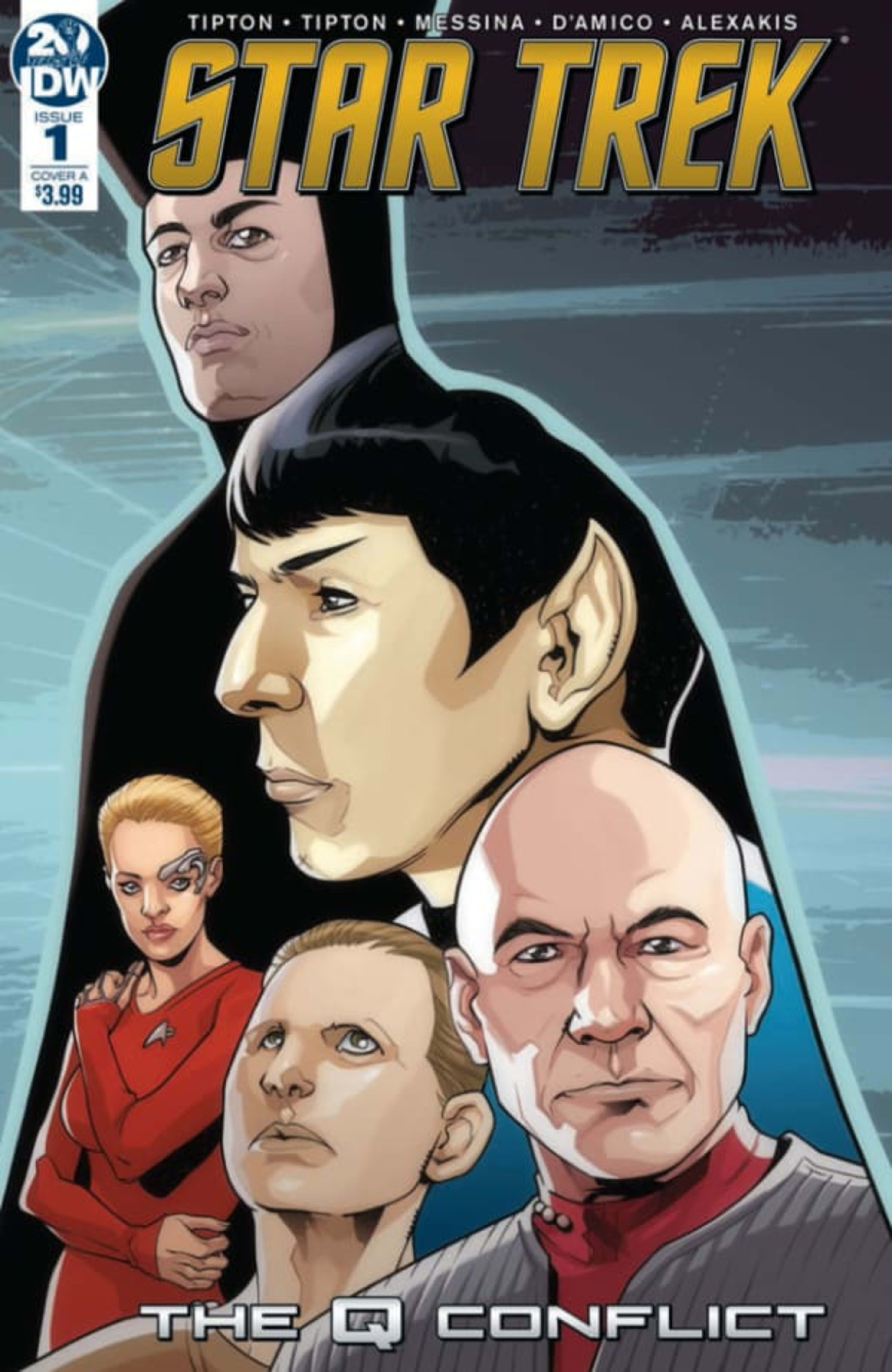 Star Trek: The Q Conflict cover — © IDW Publishing
