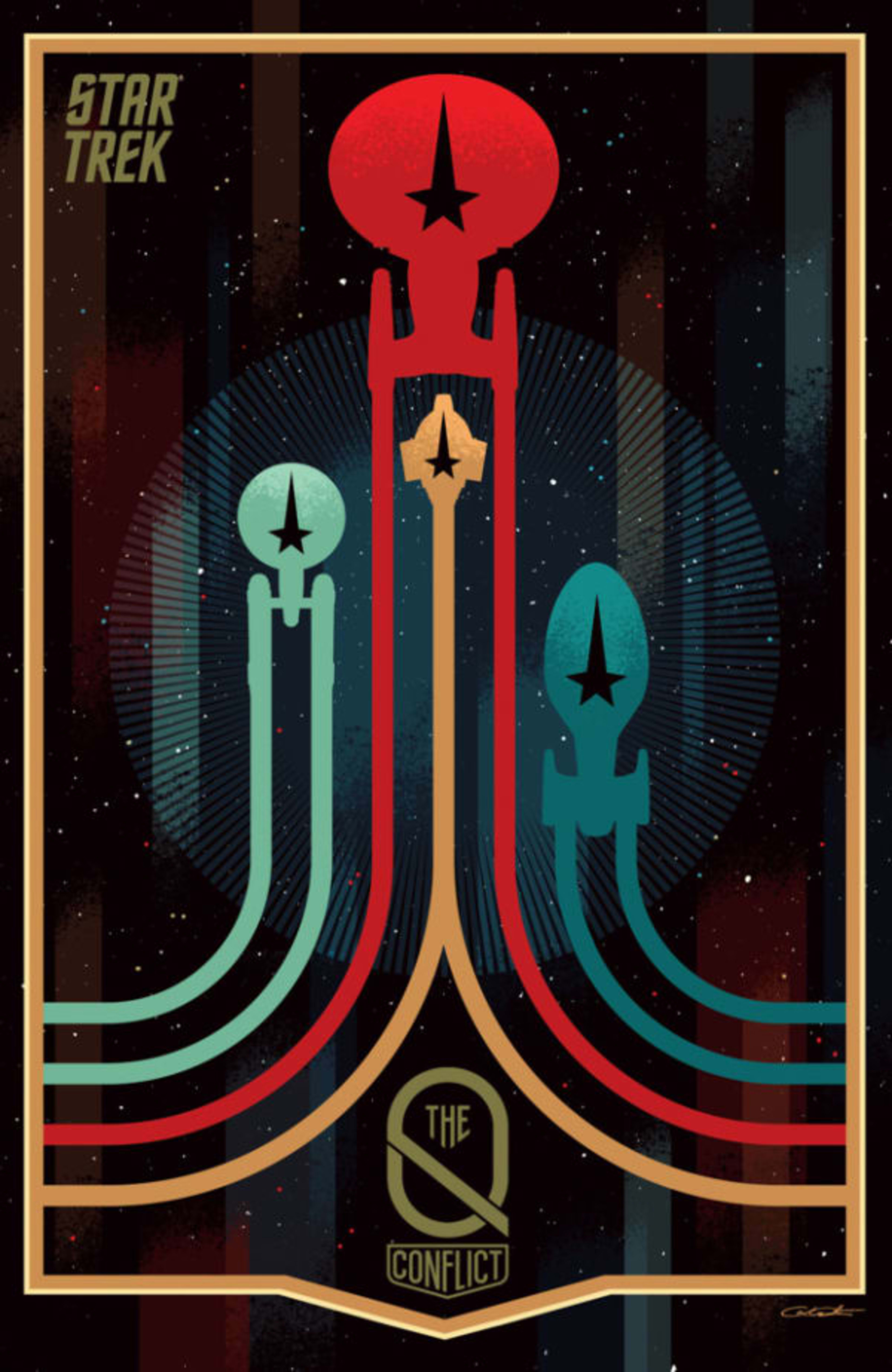Star Trek: The Q Conflict cover — © IDW Publishing