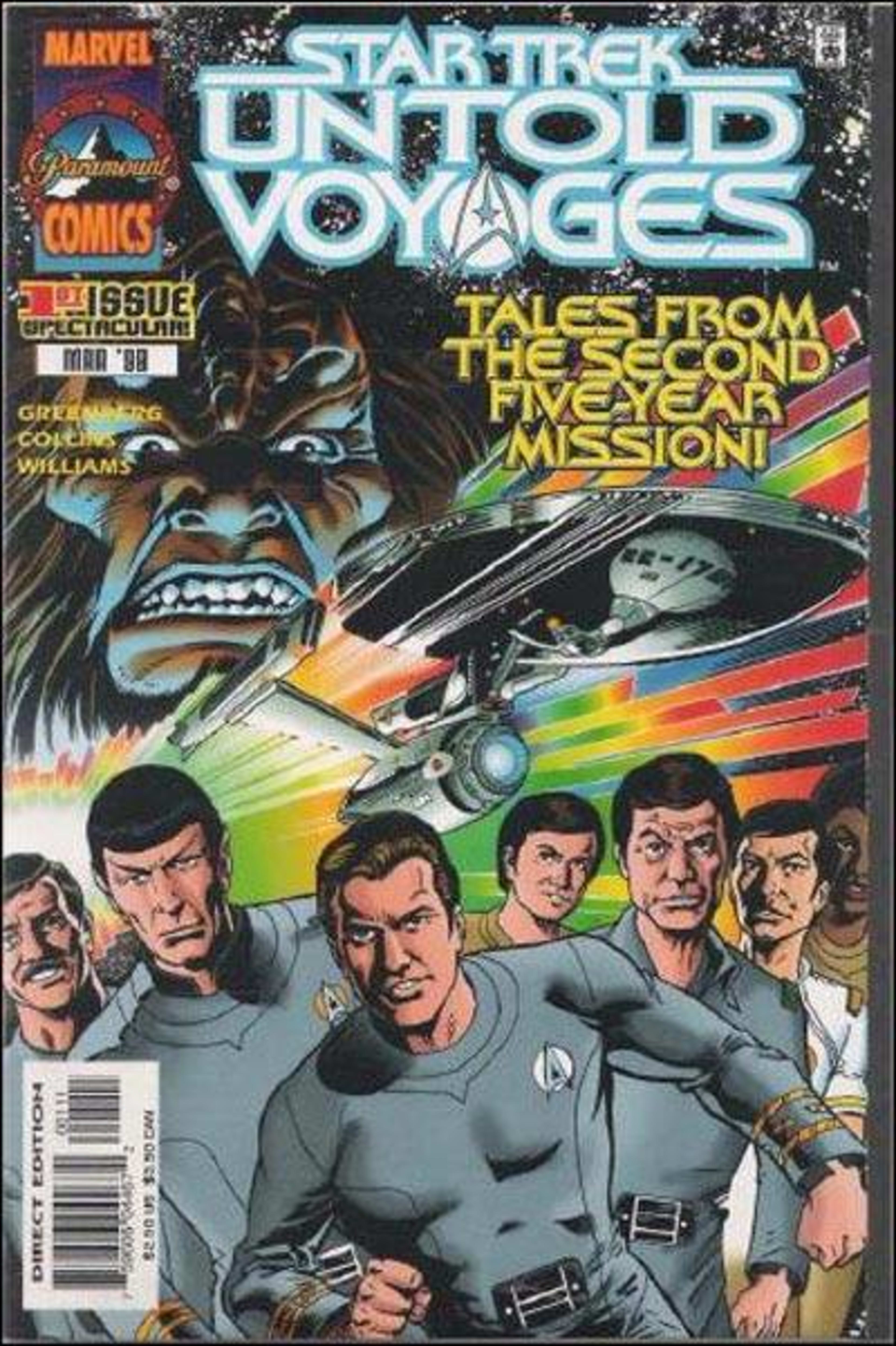 Star Trek: Untold Voyages cover — © Marvel